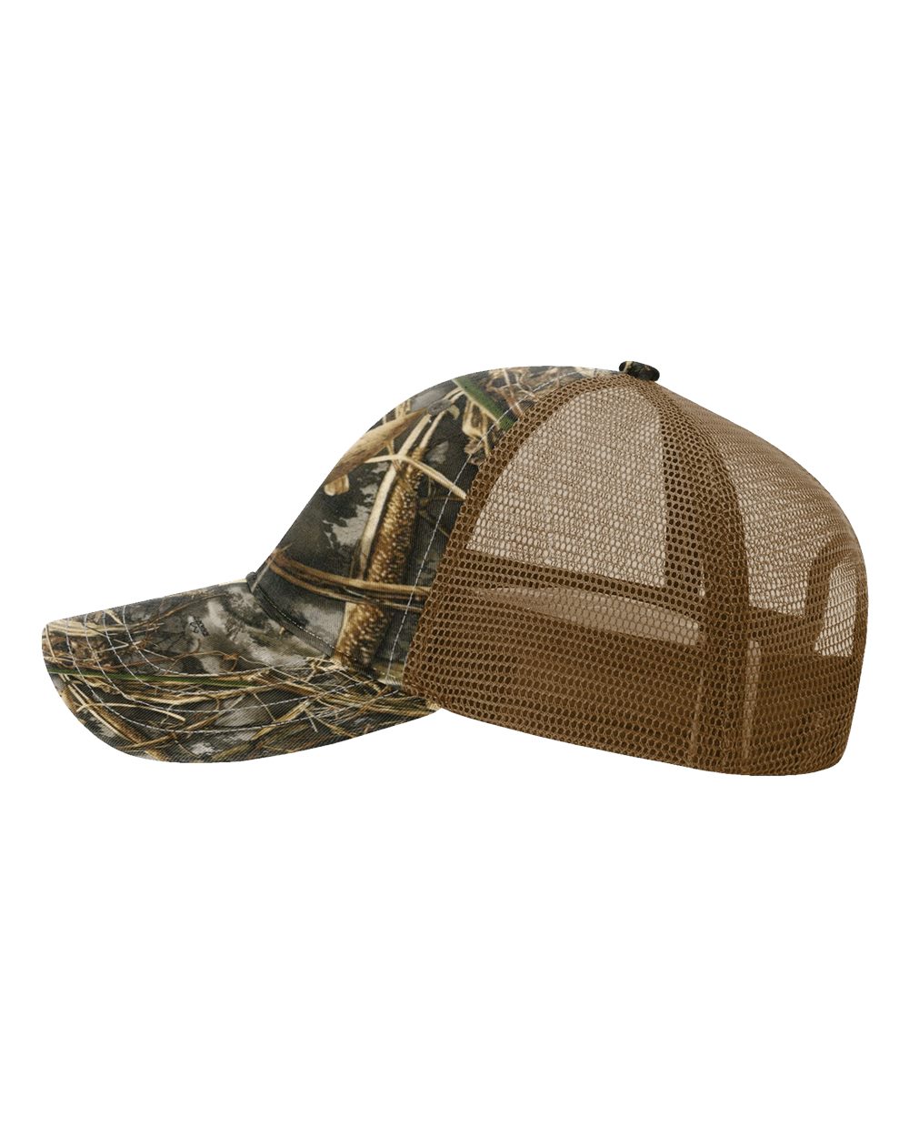 Garment Washed Printed Trucker Cap - 111P 24