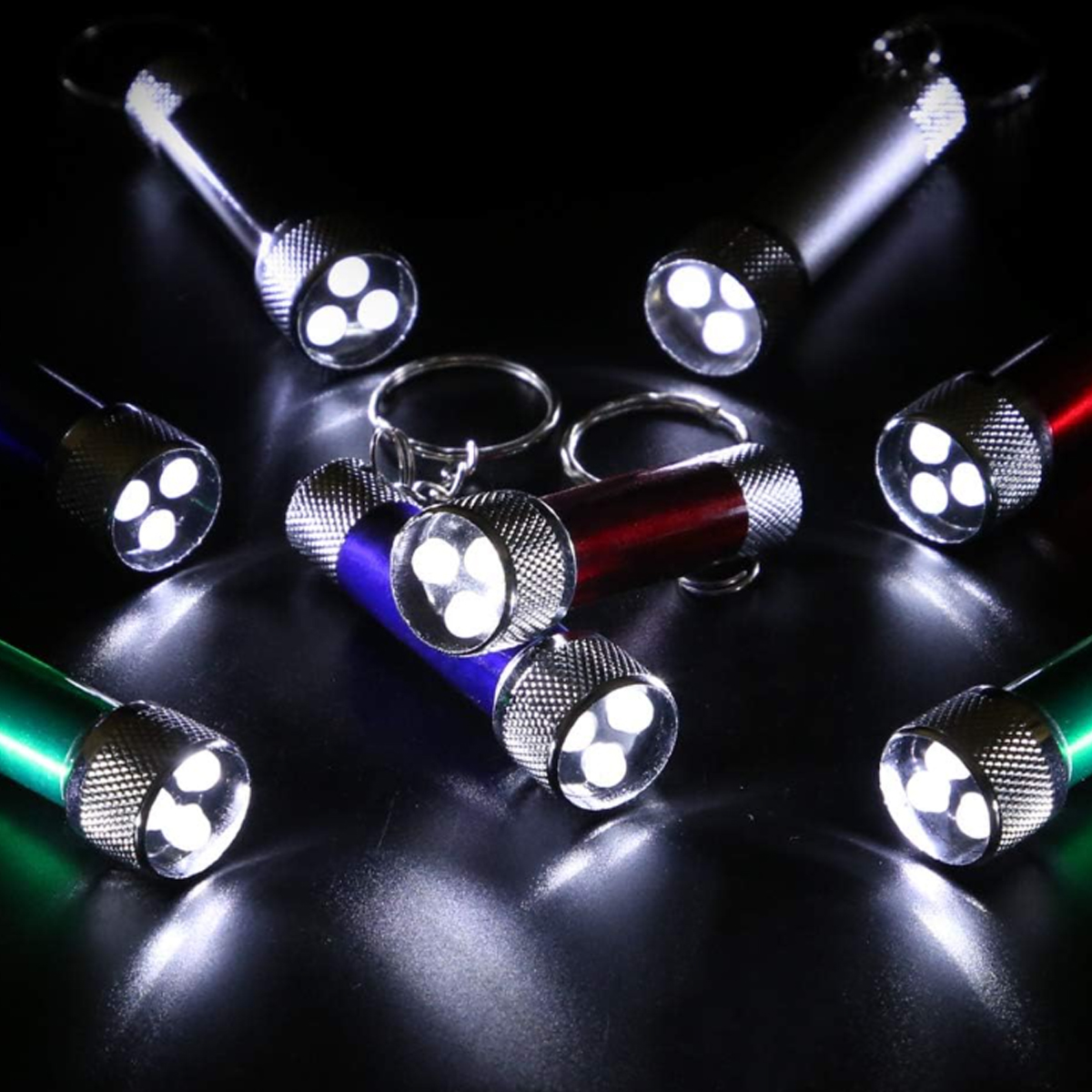 Custom LED Mini Flashlight Keychain 6