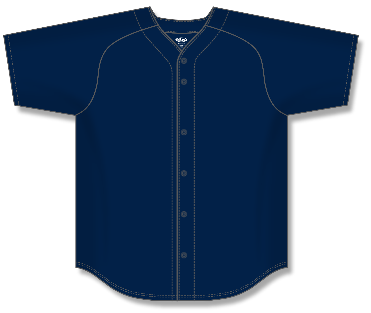Full Button Baseball Jerseys BA5200-G01 38