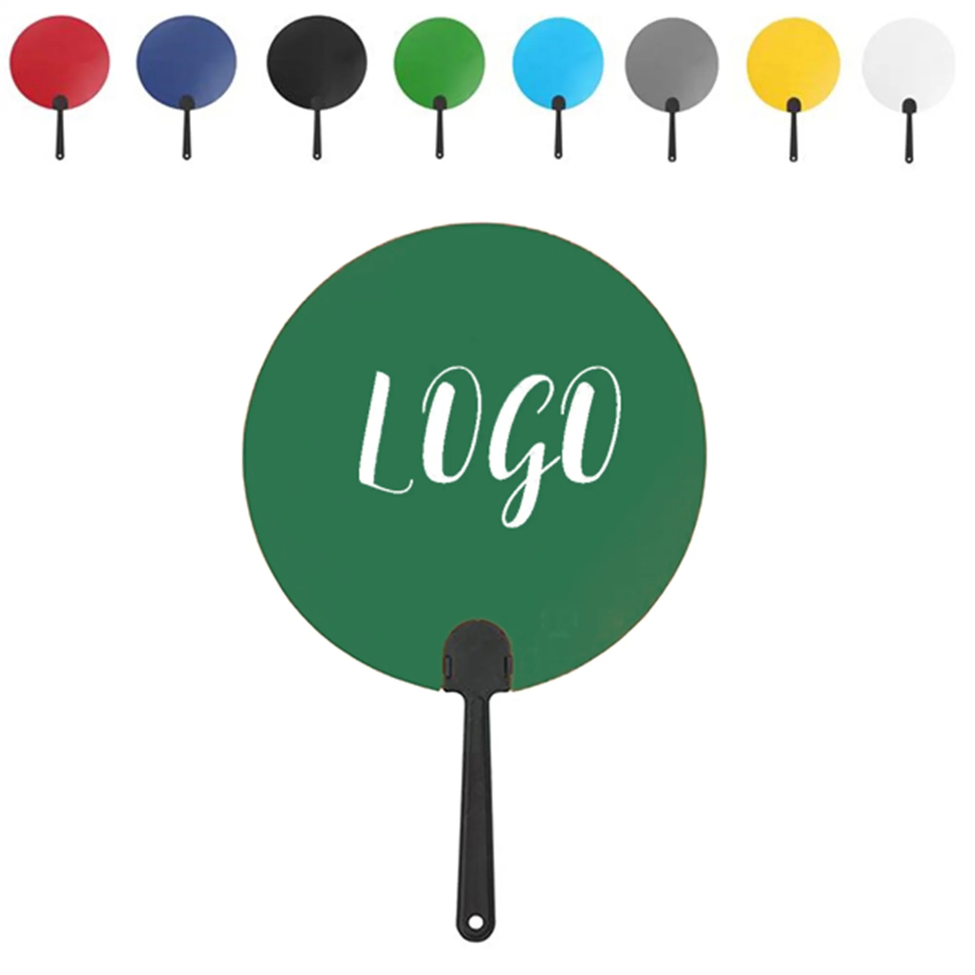 Round/Ball Plastic Hand Fan