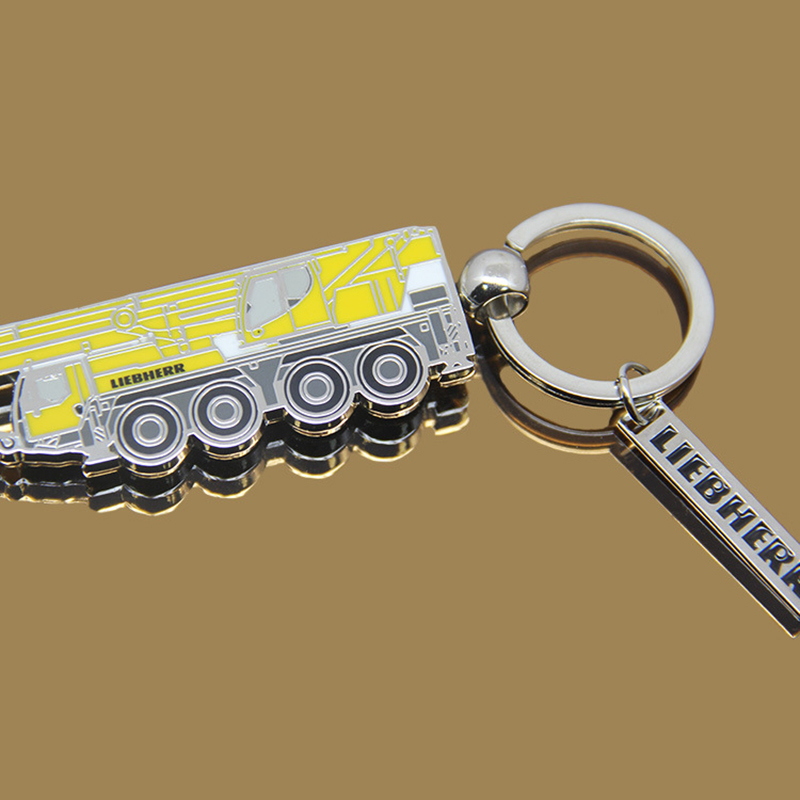 Creative Crane Shape Metal Key Chain 4