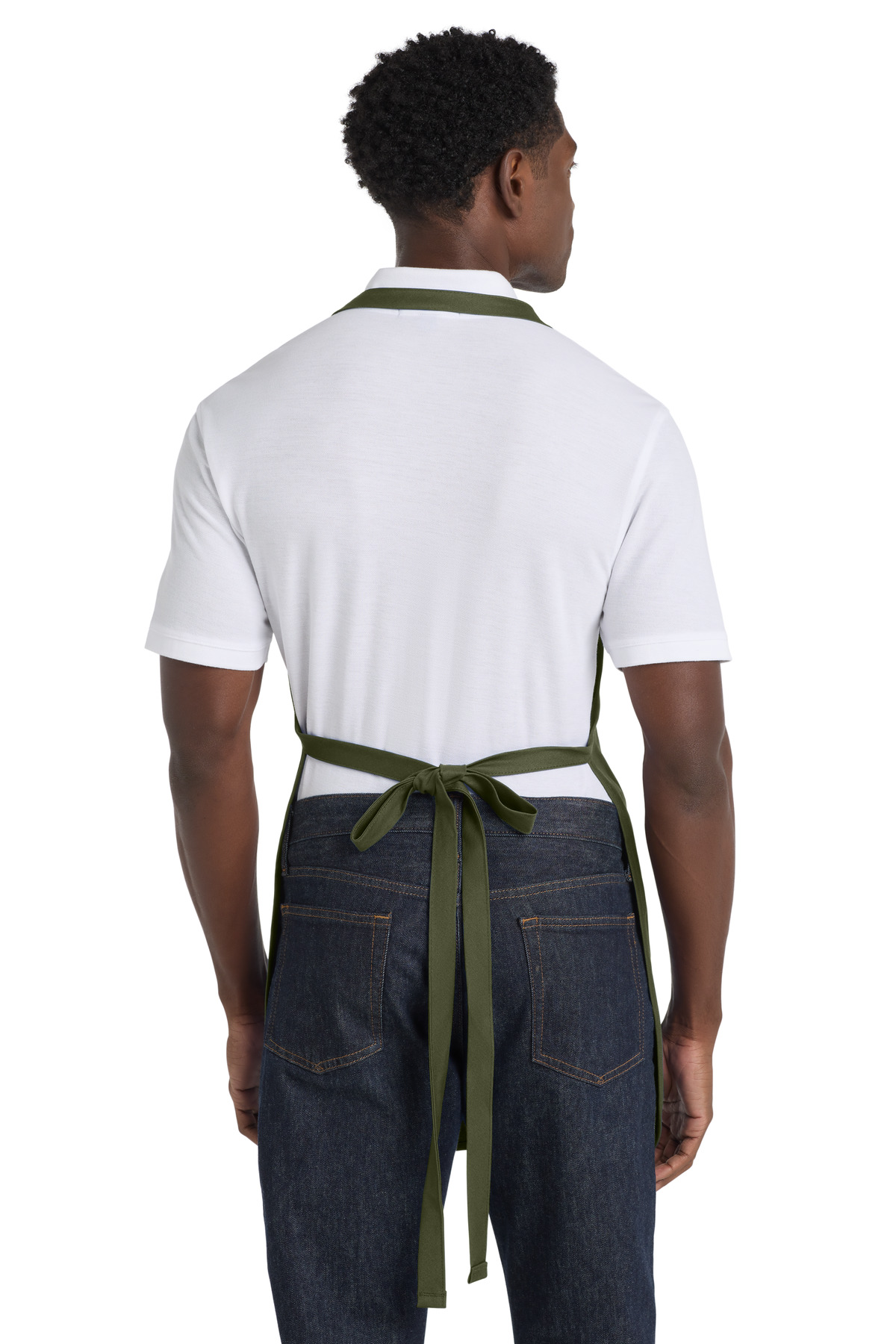 Port Authority Full-Length Apron with Pockets. A500 73