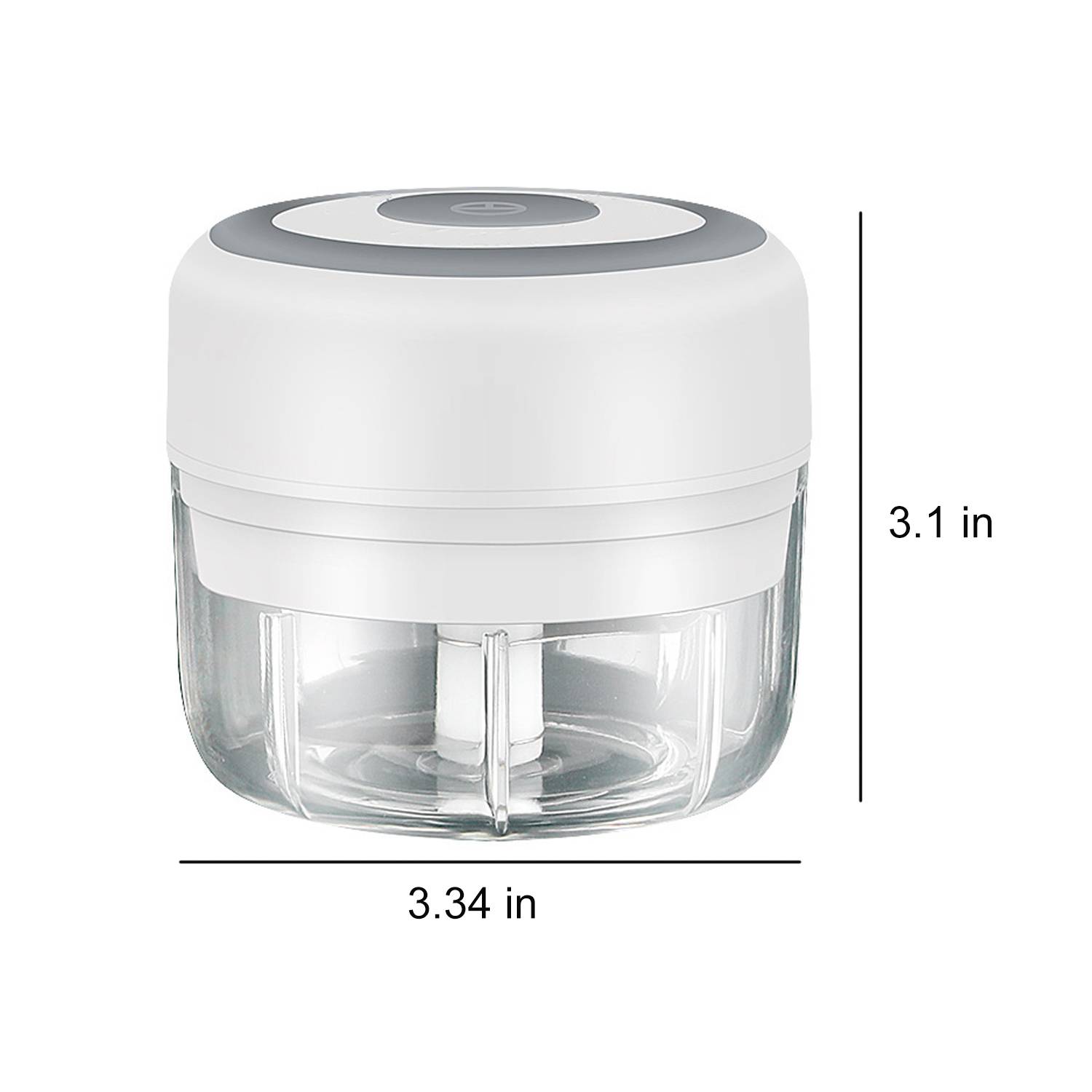 Portable Mini USB Electric Garlic Chopper 4