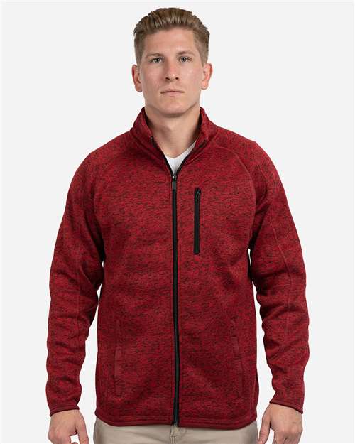 Men's Sweater Knit Jacket - 3901 32