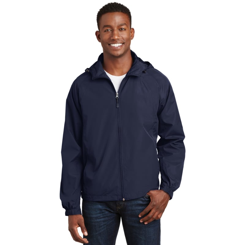 Sport-Tek Hooded Raglan Jacket. 26