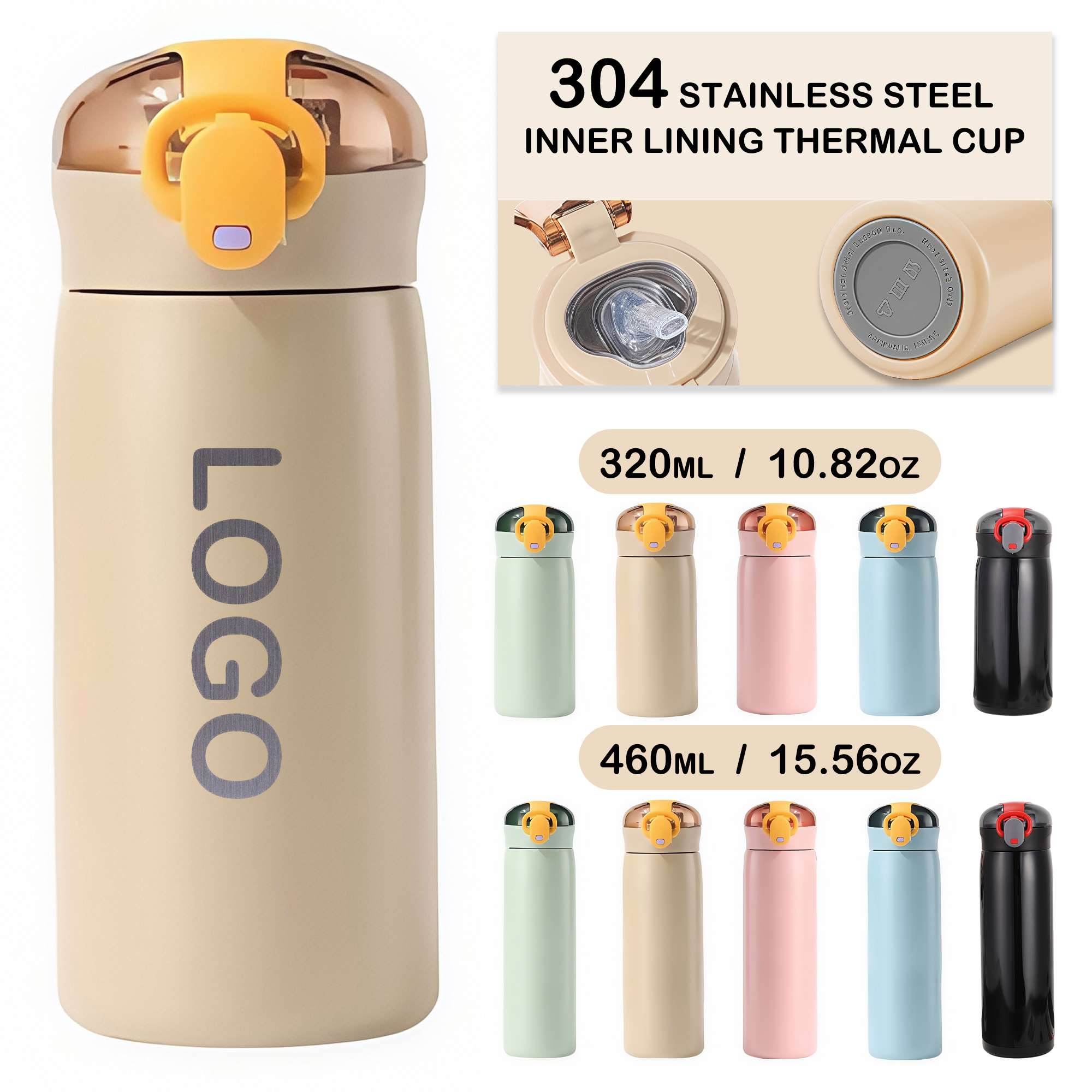 Festival custom personalized stainless steel thermal cup 2