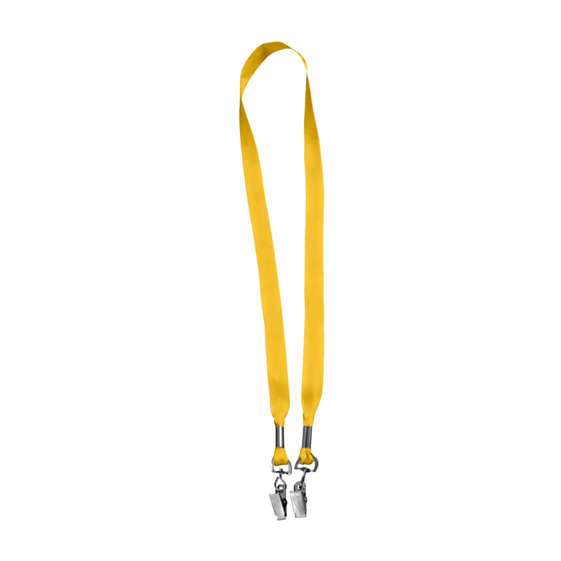 3/4" Custom Open Ended Polyester Lanyard w/ Badge Holder 4