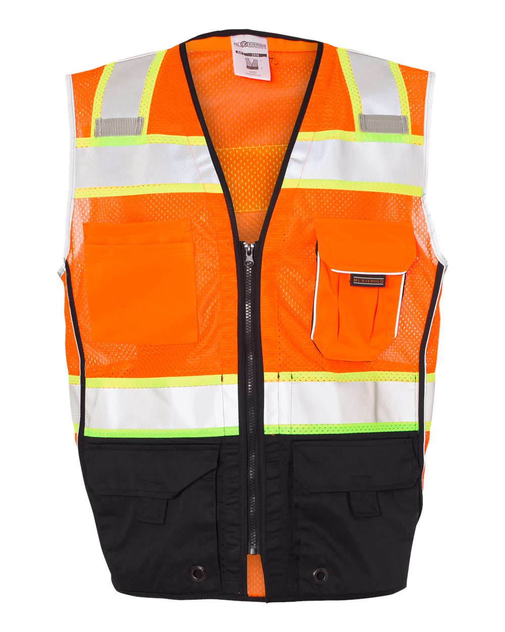 Unisex Premium Black Series® Black Bottom Class 2 Vest - 1515-1516 7