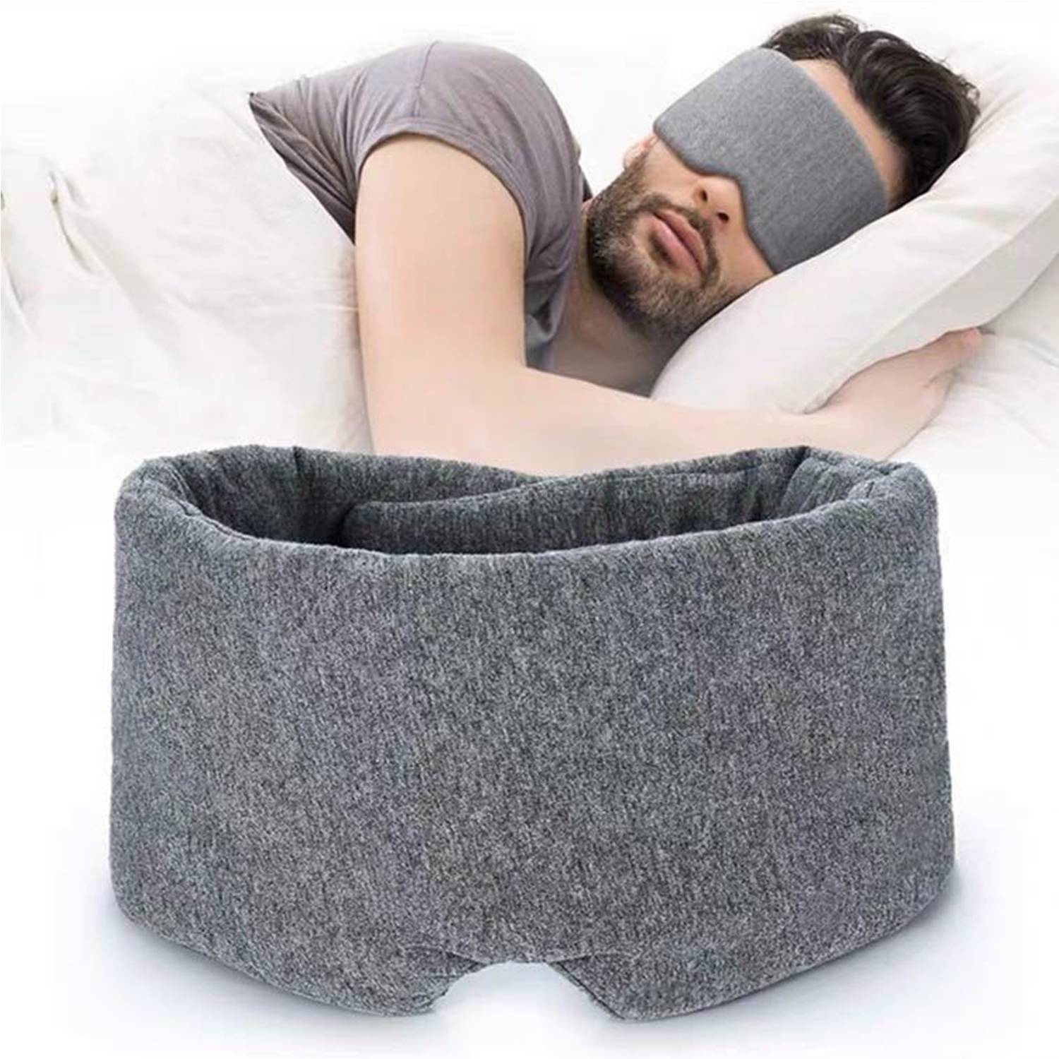 Light Blocking Cotton Sleep Mask 6