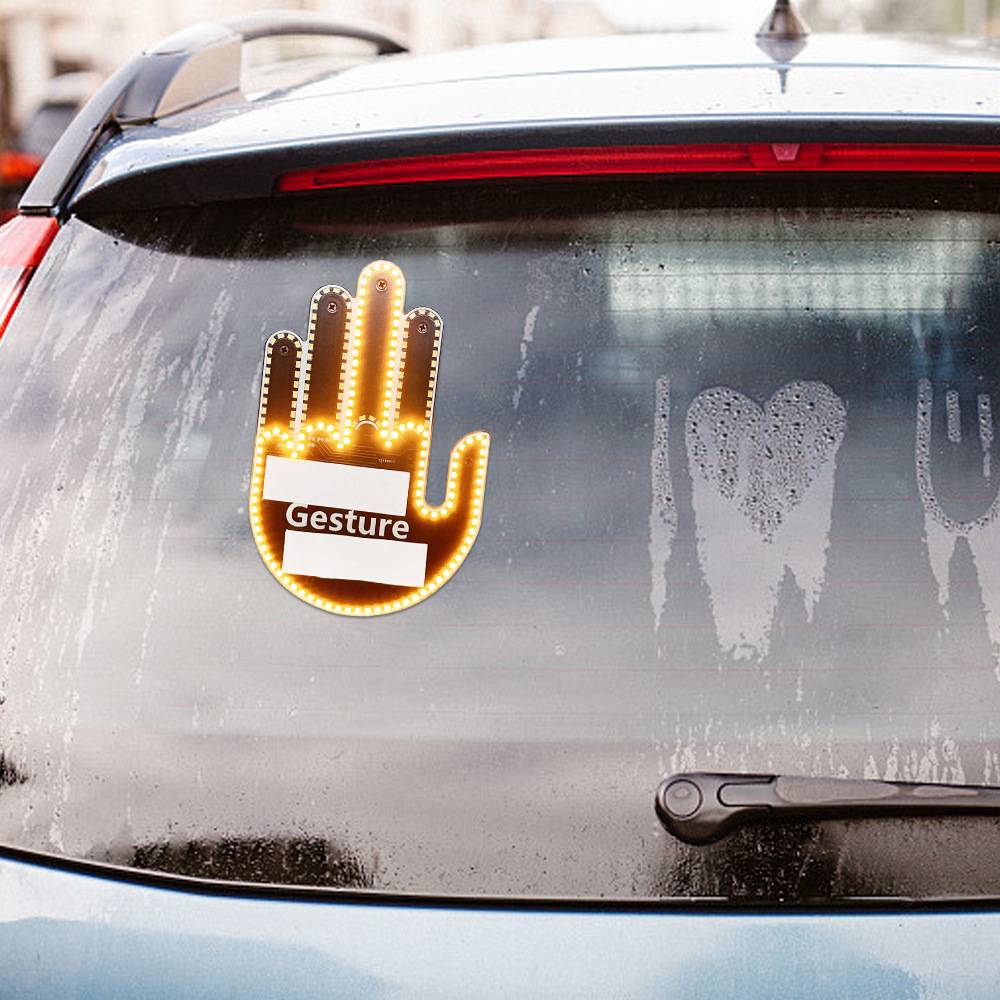Car Window Finger Light 8