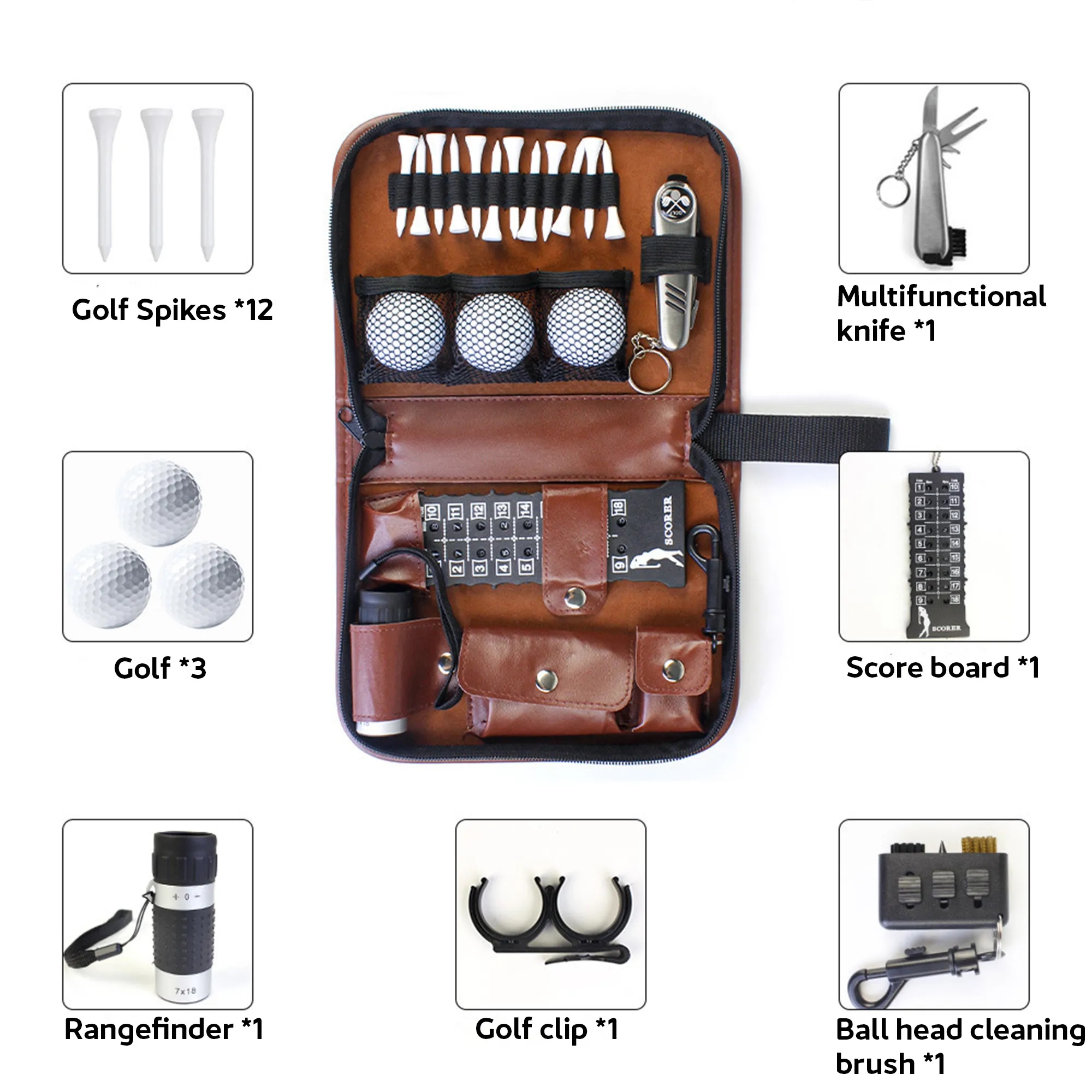 Multifunctional Large Capacity Golf Bag 8