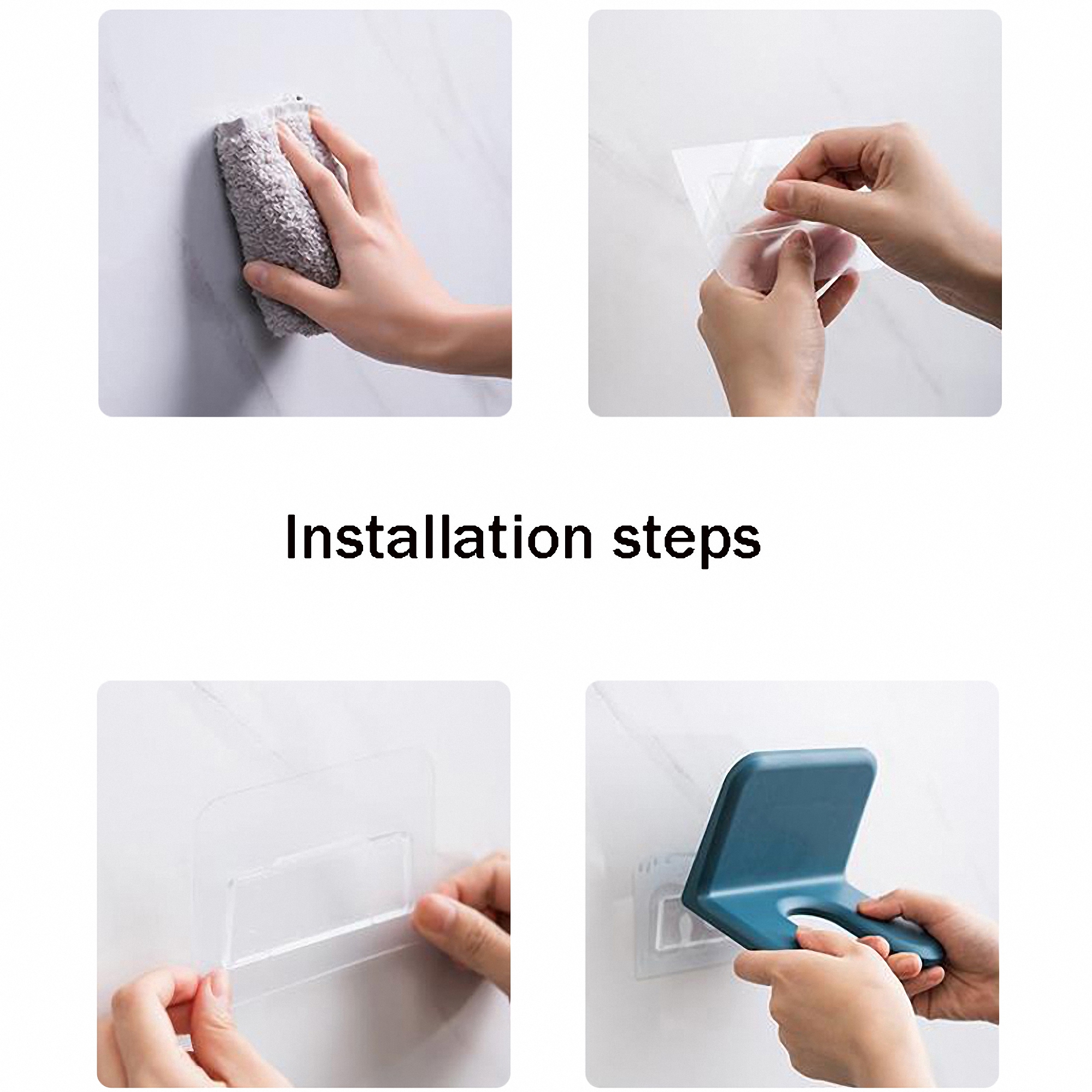 Hair Dryer Wall Mount Holder 3