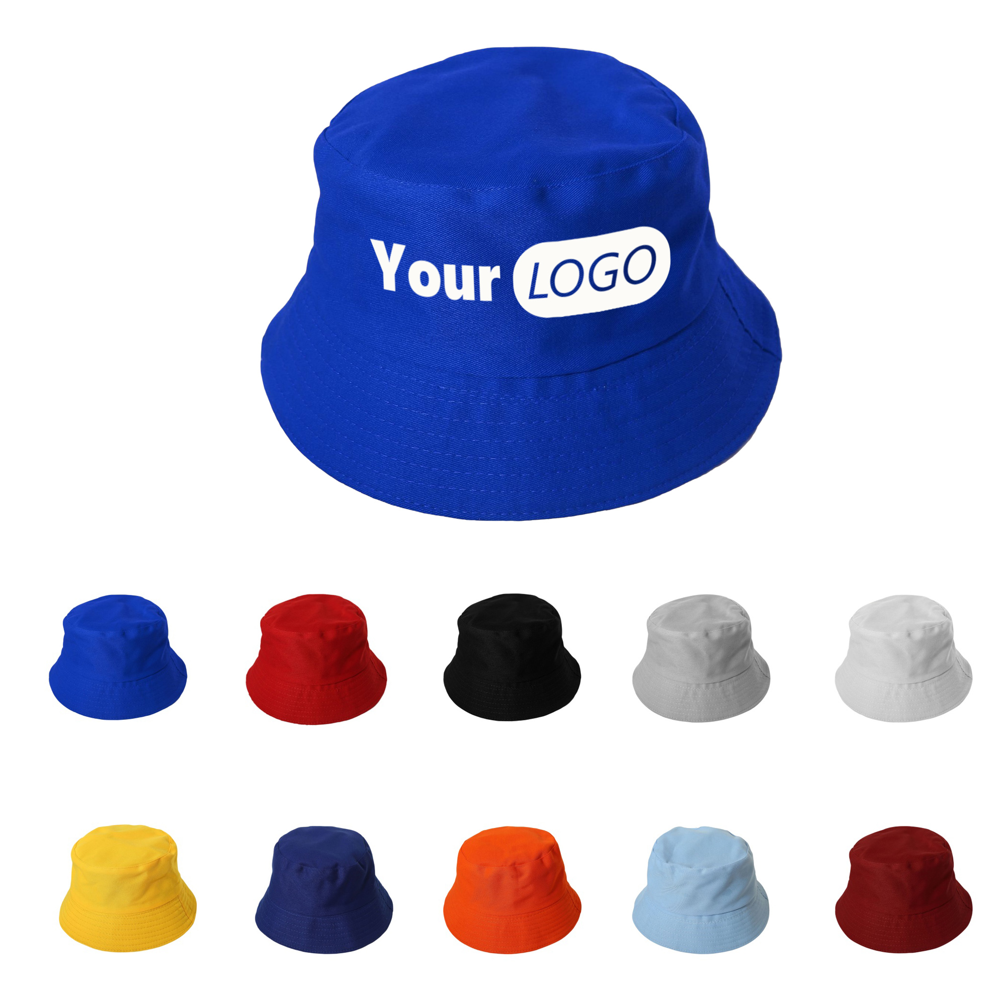 Bucket Hat Custom Logo Beach Fishing Cap 2