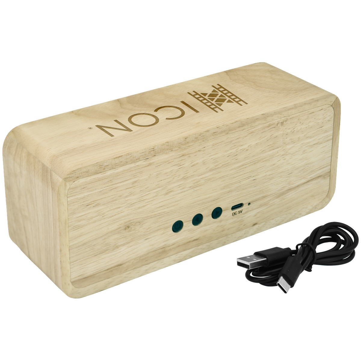 Urban Peak® 10W TWS FSC Wood Wireless Speaker 14
