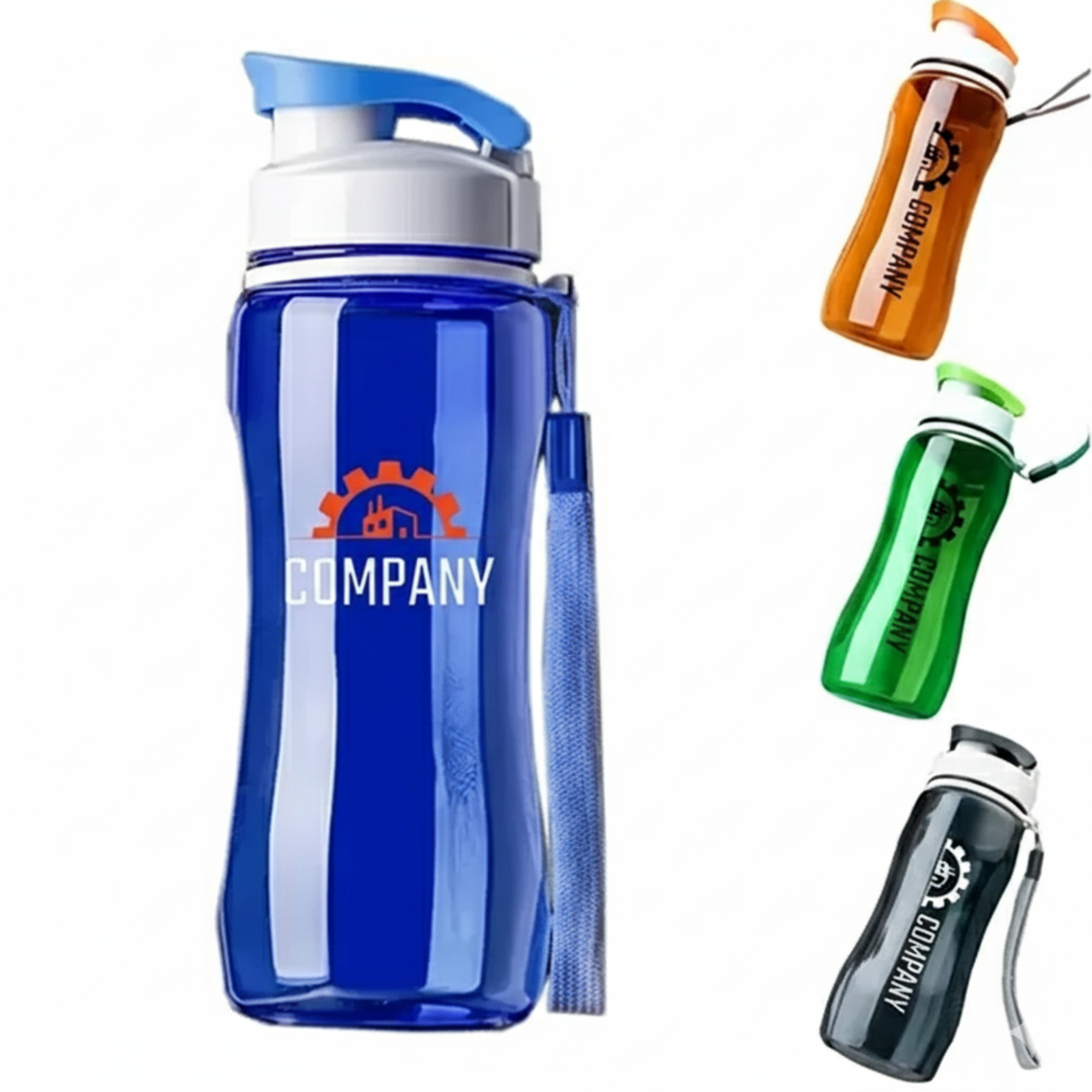 19oz Proof Sports Water Bottle with Strap 1