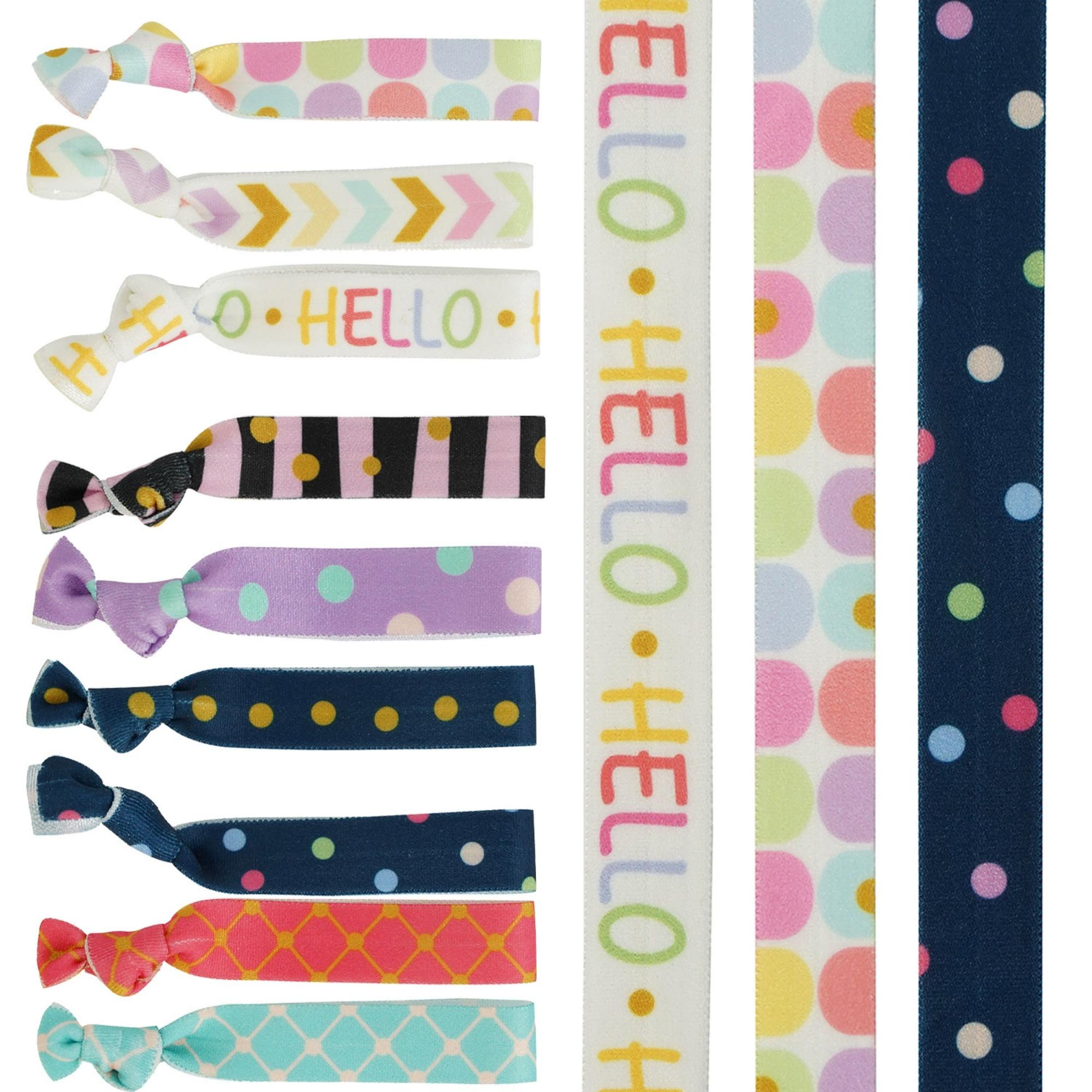 Knotted Hair Ties Elastic Ribbon 2