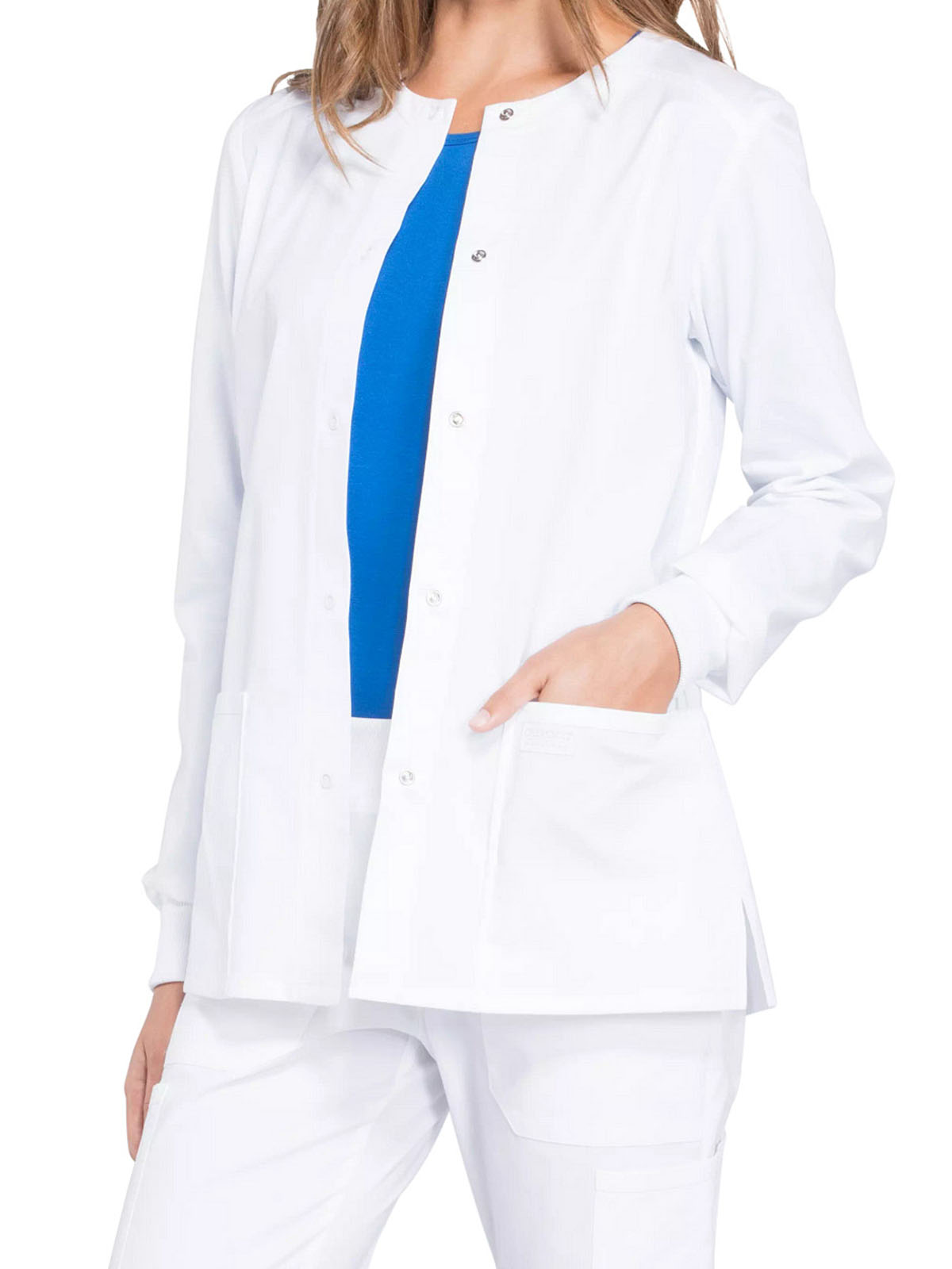 Cherokee - Workwear Professionals - Women's Snap Front Jacket 34
