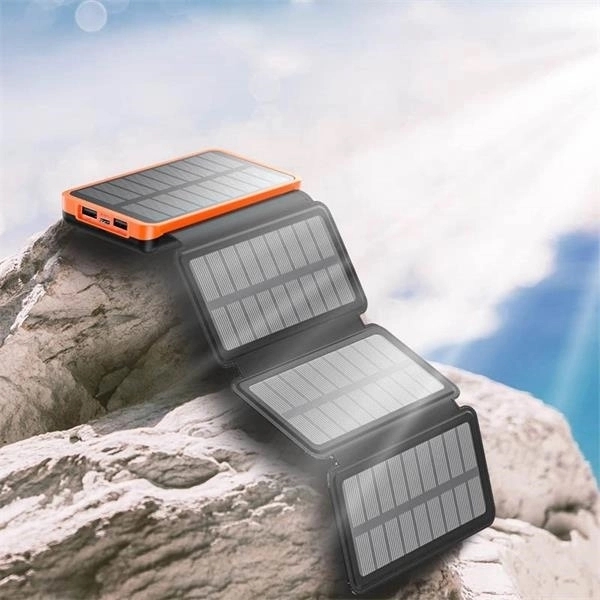 20000mAh Solar Charger with 4-Panels 4