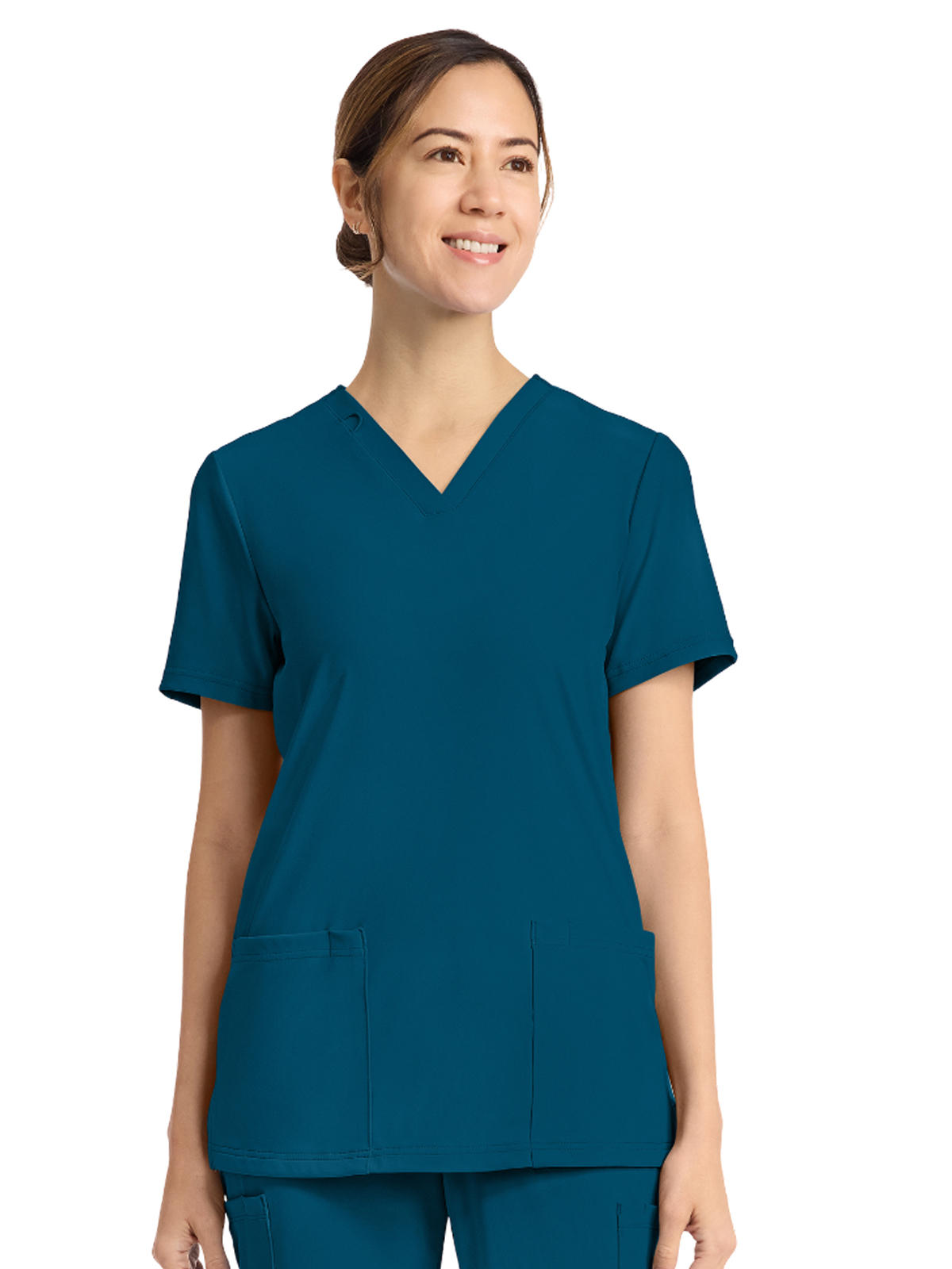 Cherokee - Cherokee Achieve - Women's 2-Pocket V-Neck Top 38