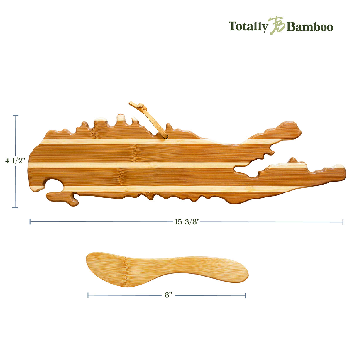 Long Island Charcuterie Board with Spreader Knife Gift Set 3