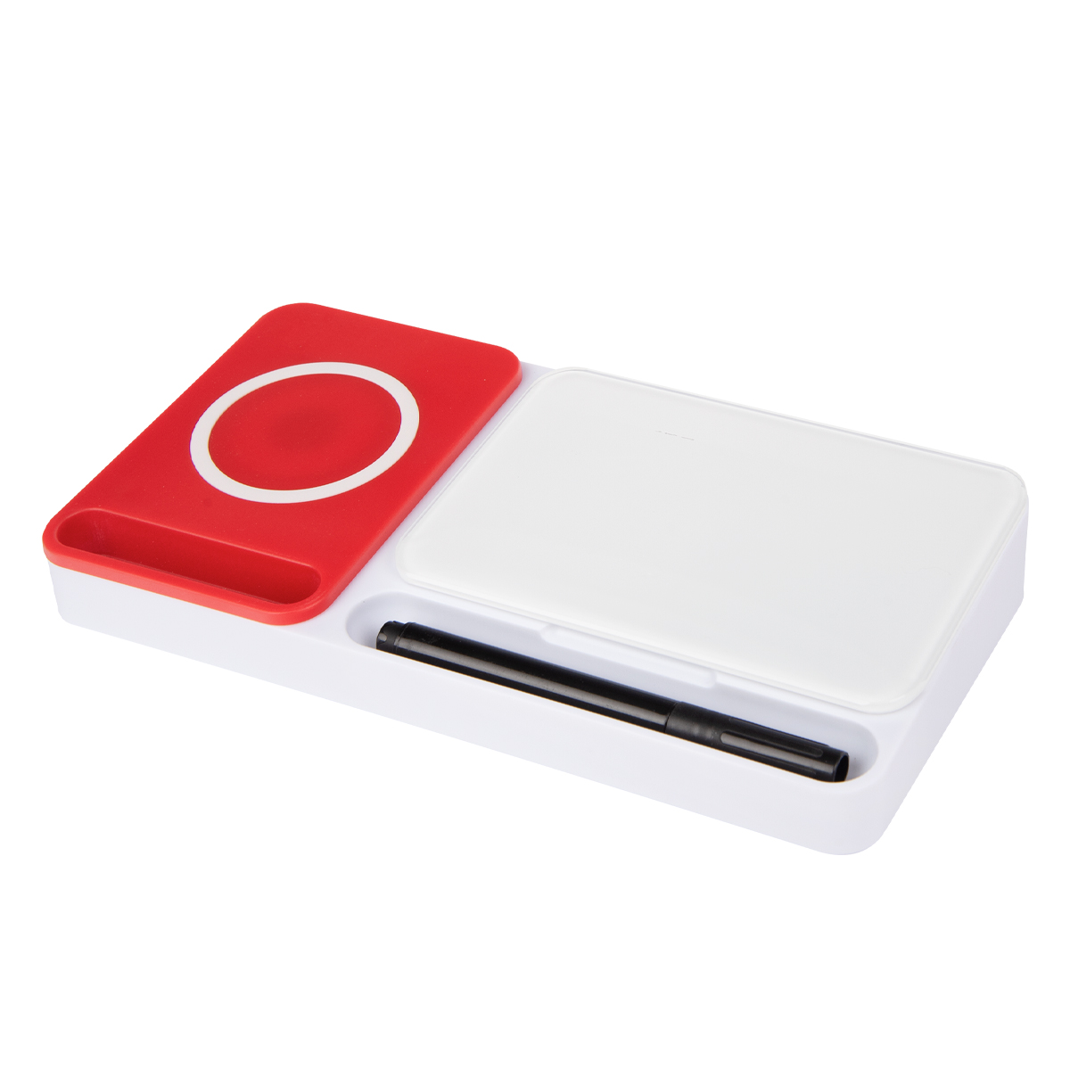 Desk Organizer With Wireless Charger & Dry Erase Board 6