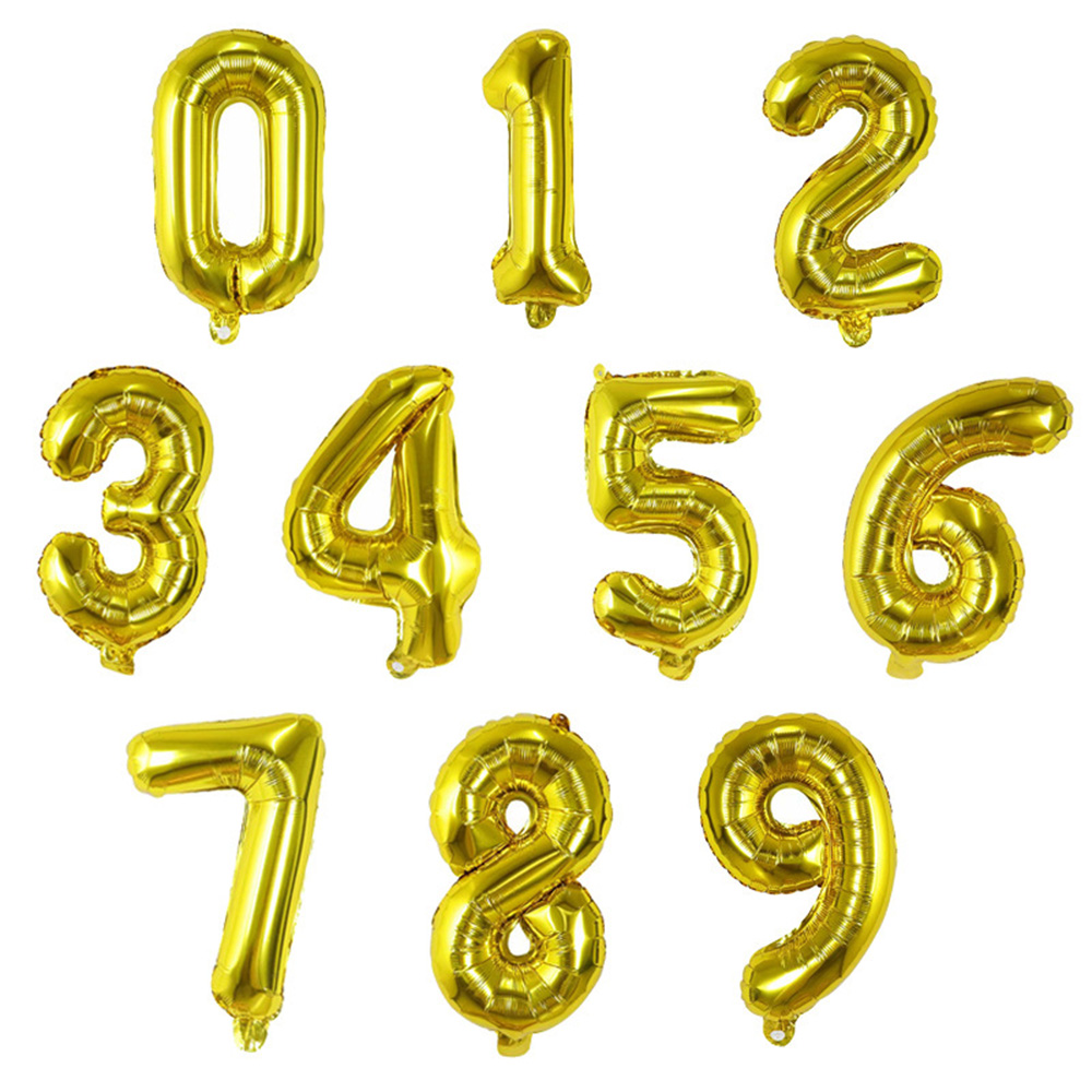 16" Number & Letter Balloons 15