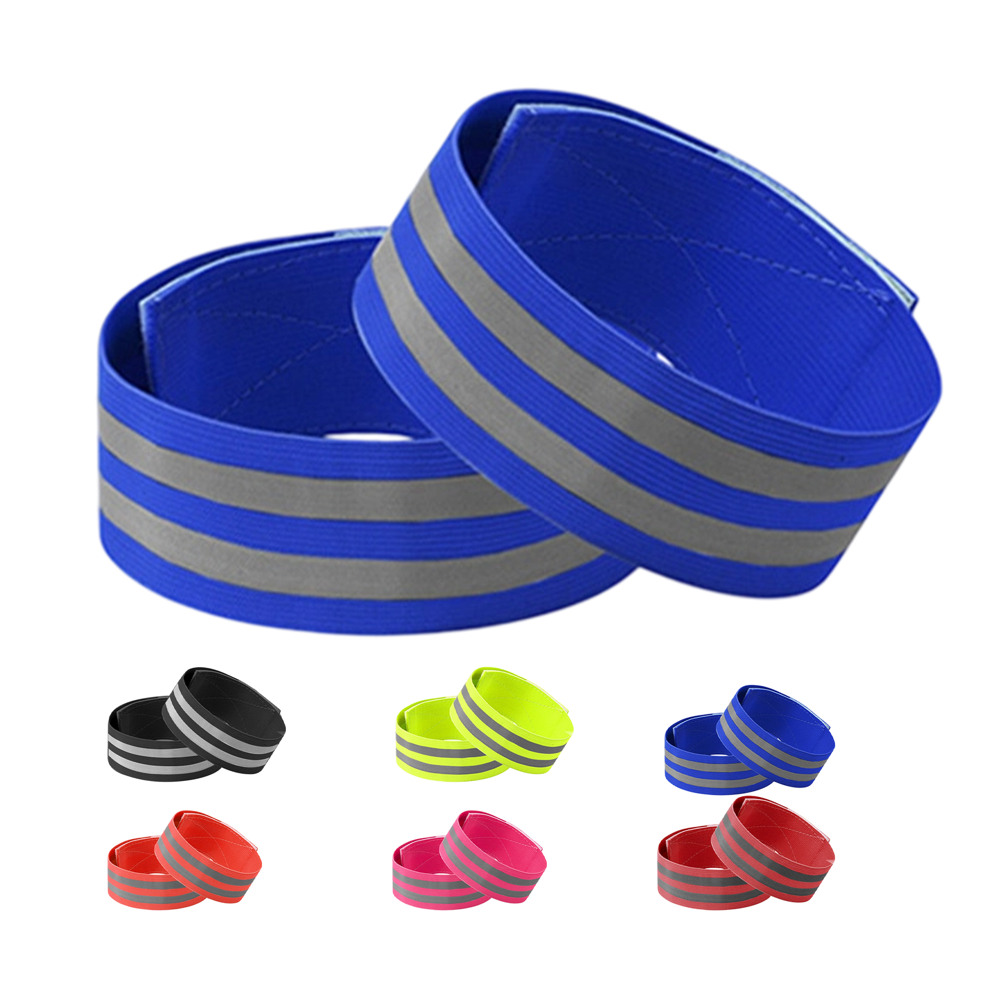 Reflective Adjustable Safety Band For Arm Leg Wrist Ankle 13.8" 4