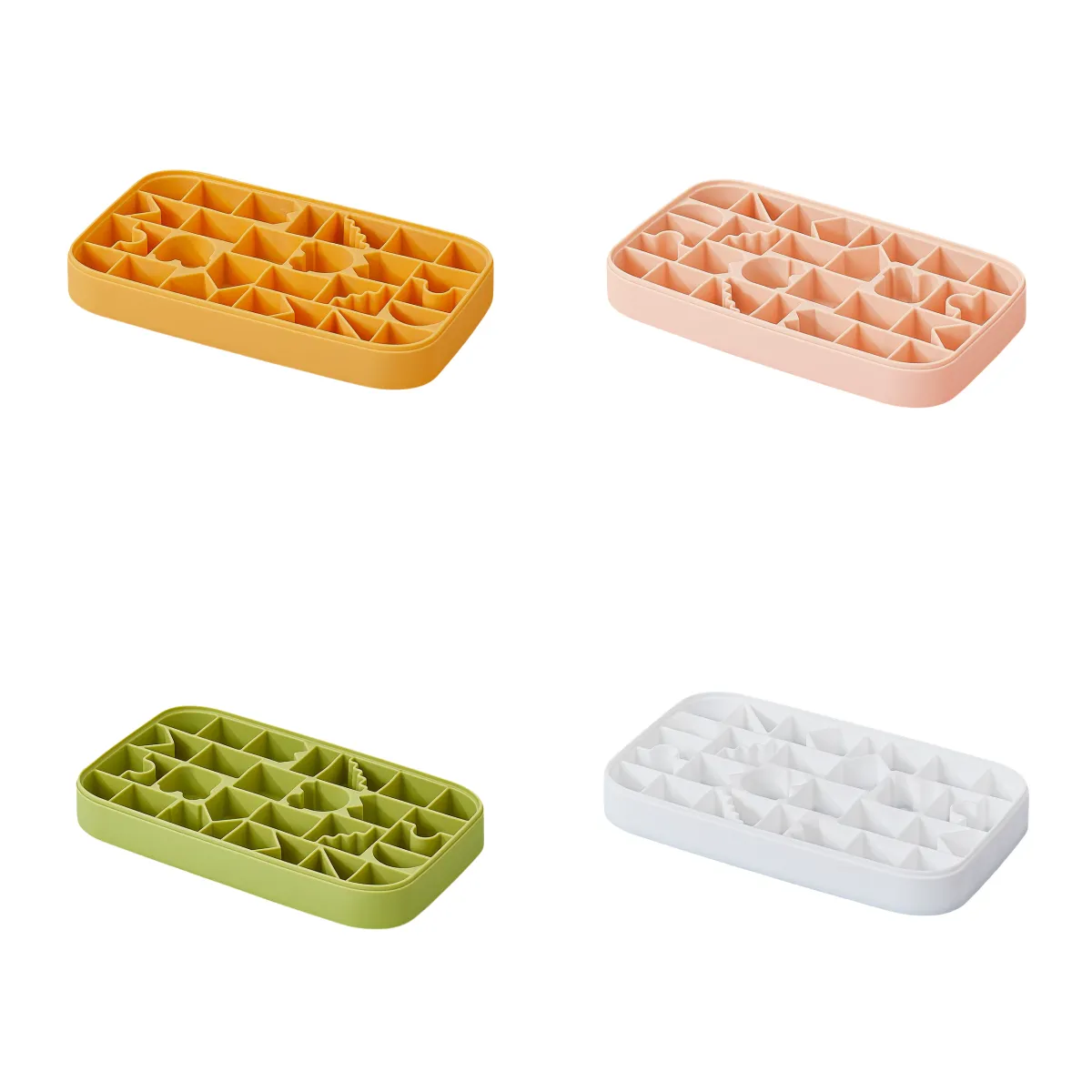 4Pack  Ice Molds/Cube Trays 4