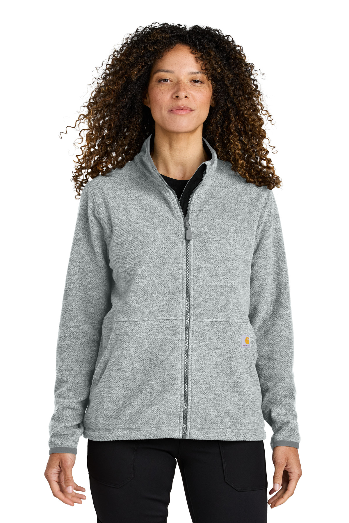 Carhartt® Women's Textured Full-Zip Fleece Jacket 9