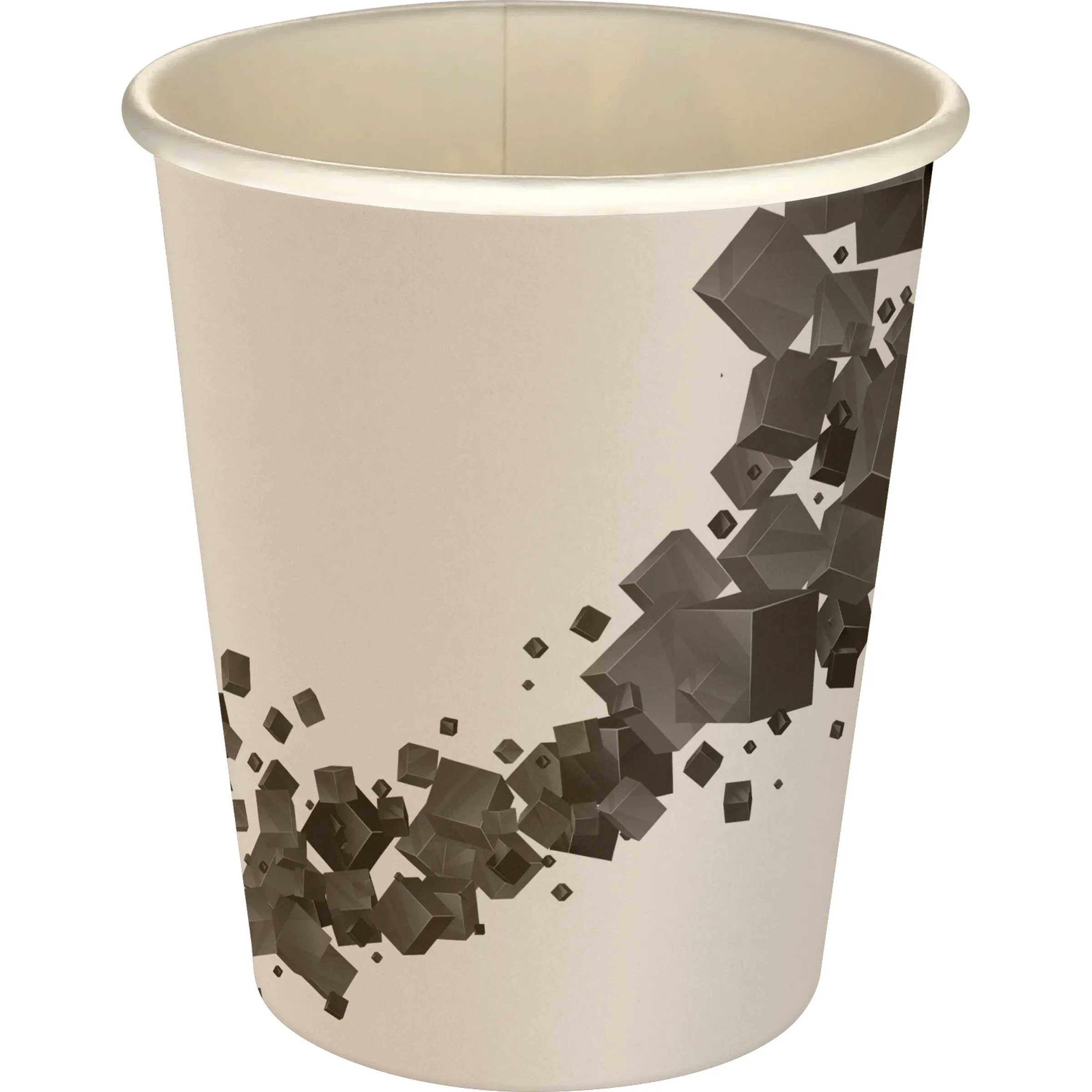 5 oz Full Color Floating Cubes Paper Cup, custom paper cup with logo imprint 14