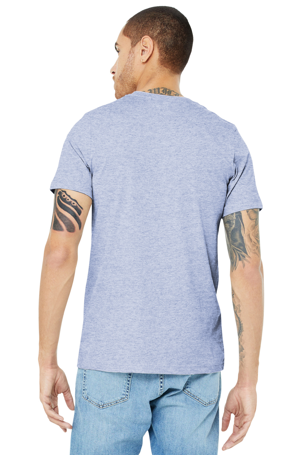 BELLA+CANVAS Unisex Heather CVC Short Sleeve Tee. BC3001CVC 429