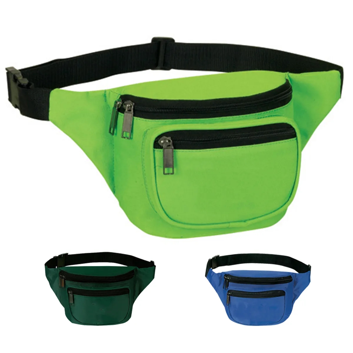 3-Zip Fanny Pack 2
