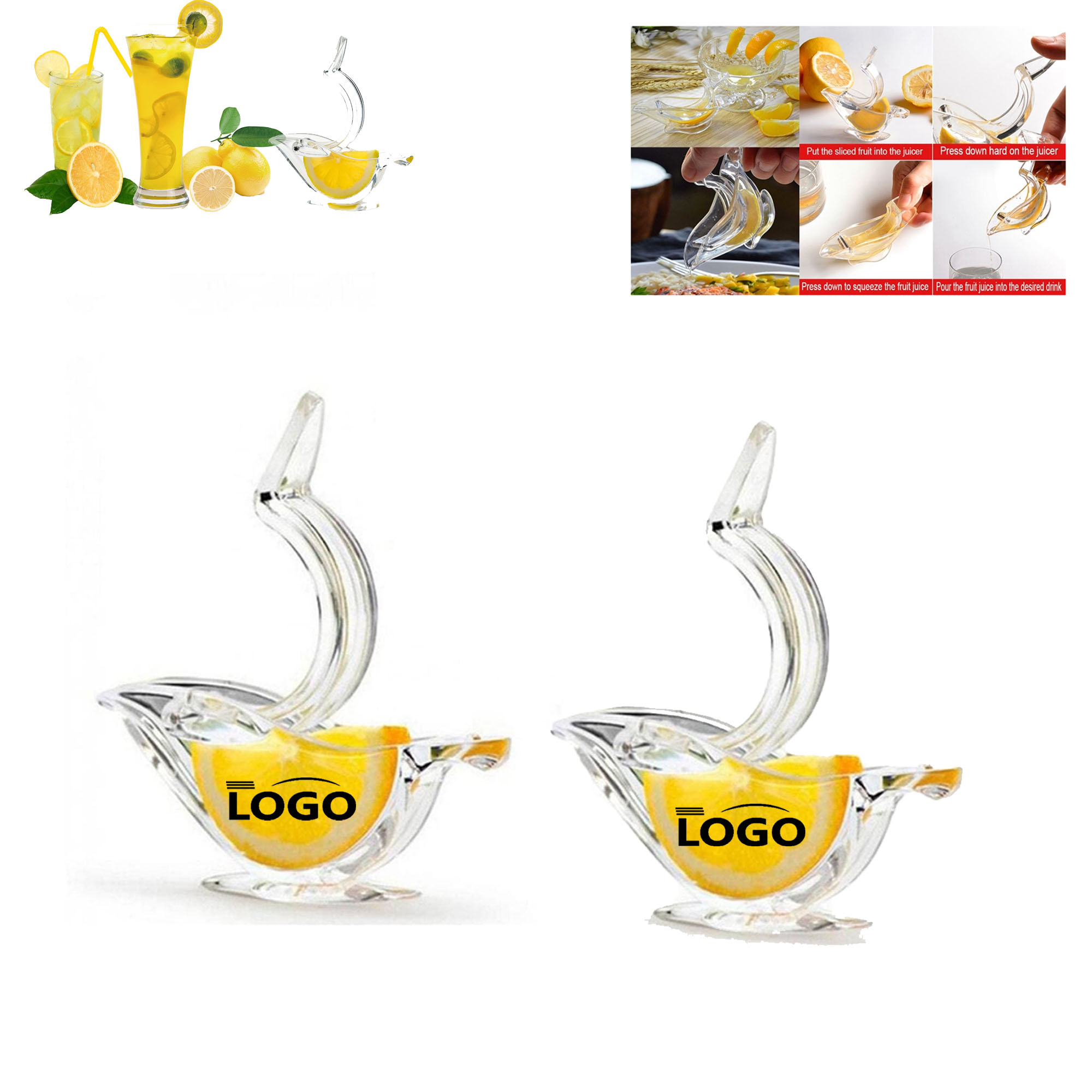 Customizable Acrylic Lemon Juicer 1