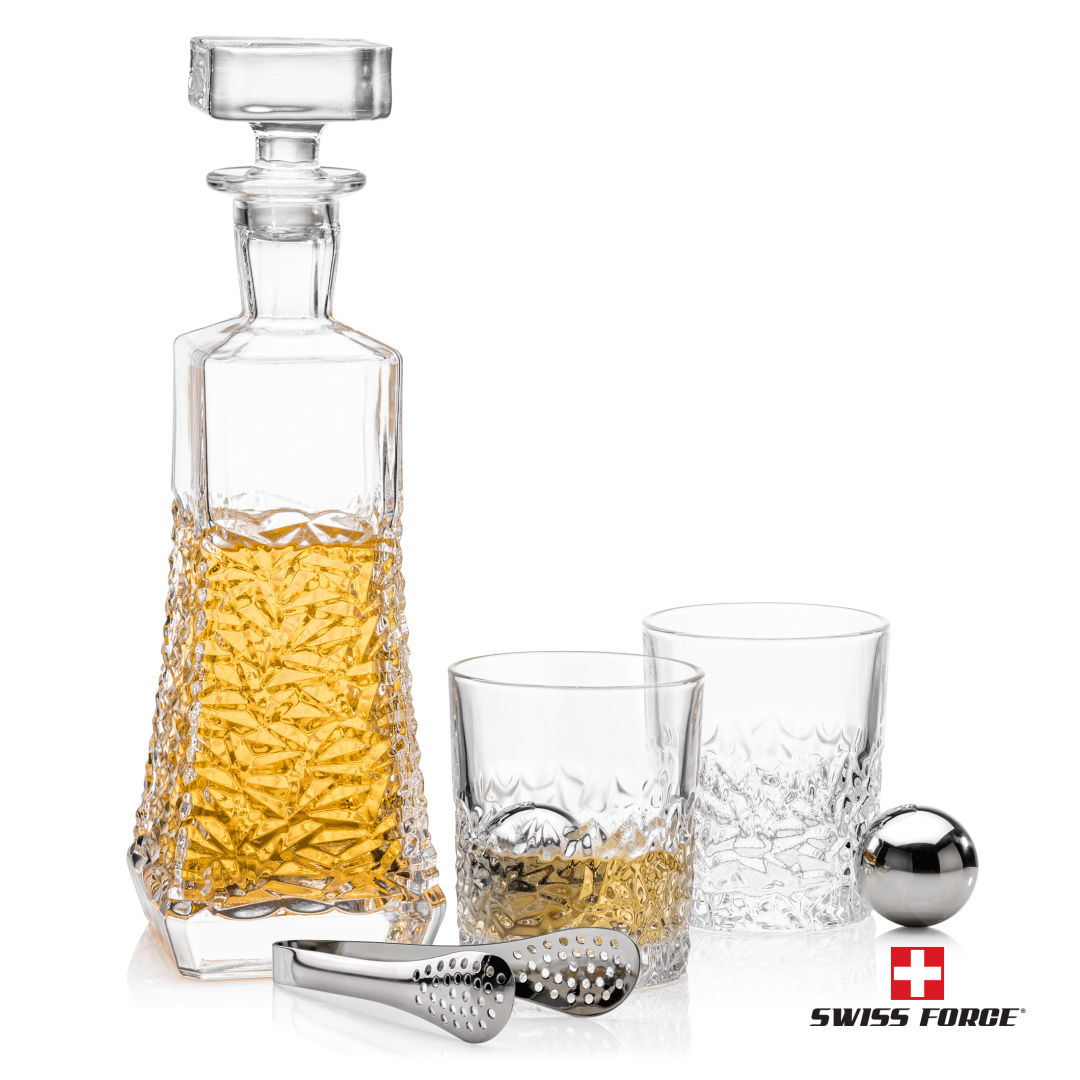 Burnell Decanter Set & Ice Balls, custom bottle opener with logo imprint 2