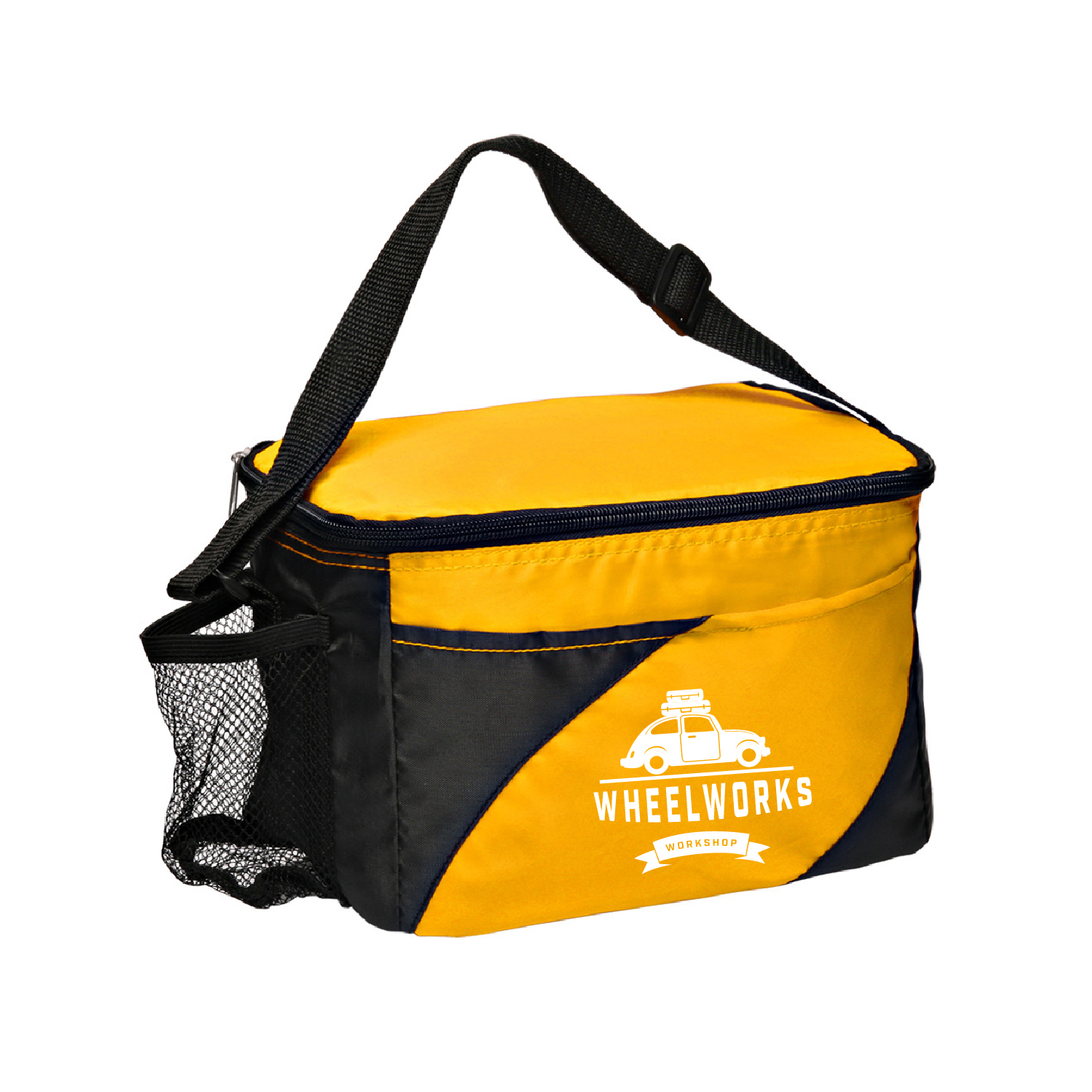 Trade Cooler Lunch Bag (2 Color Imprint) 8