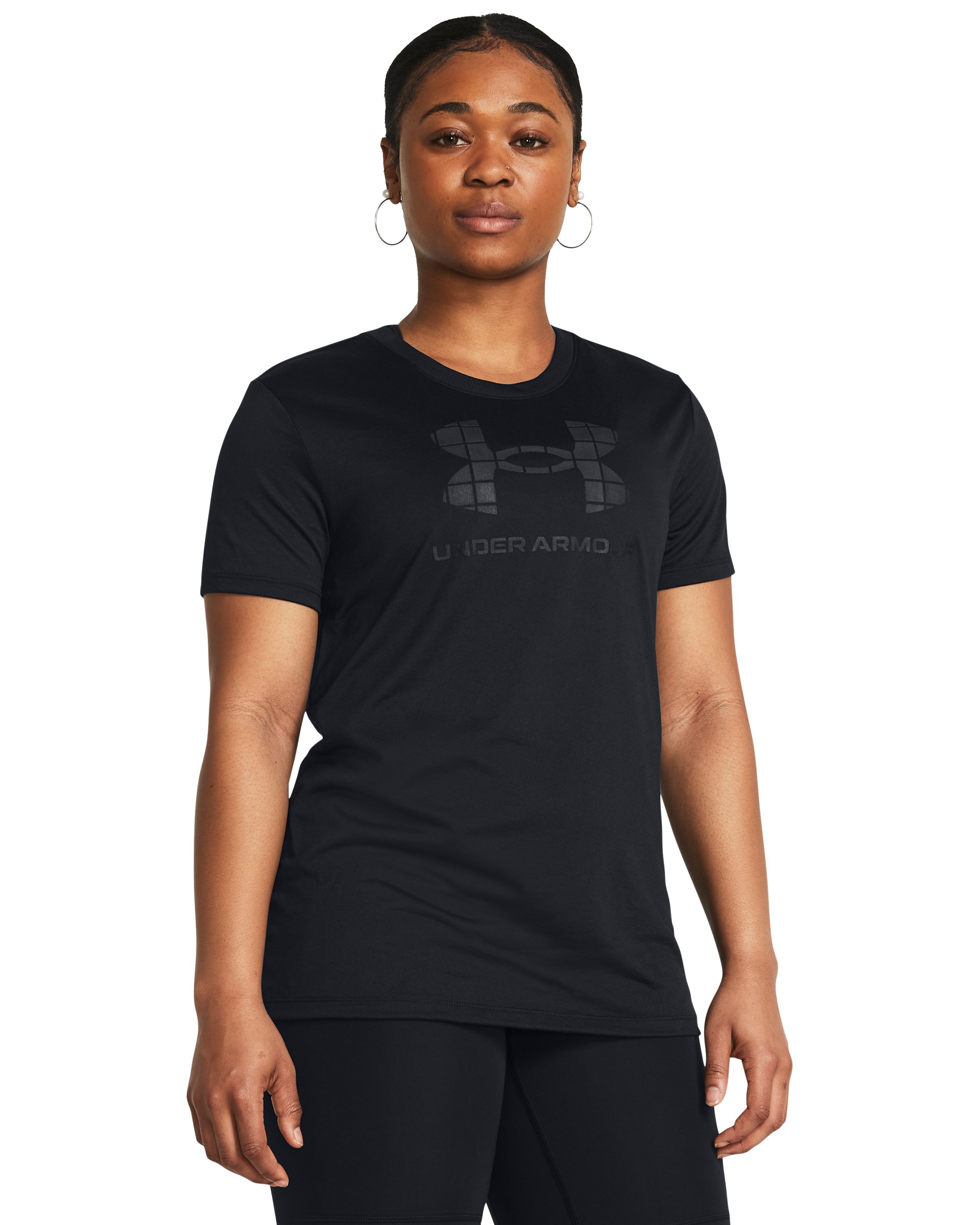 UA Tech Big Logo Women's Short Sleeve 4