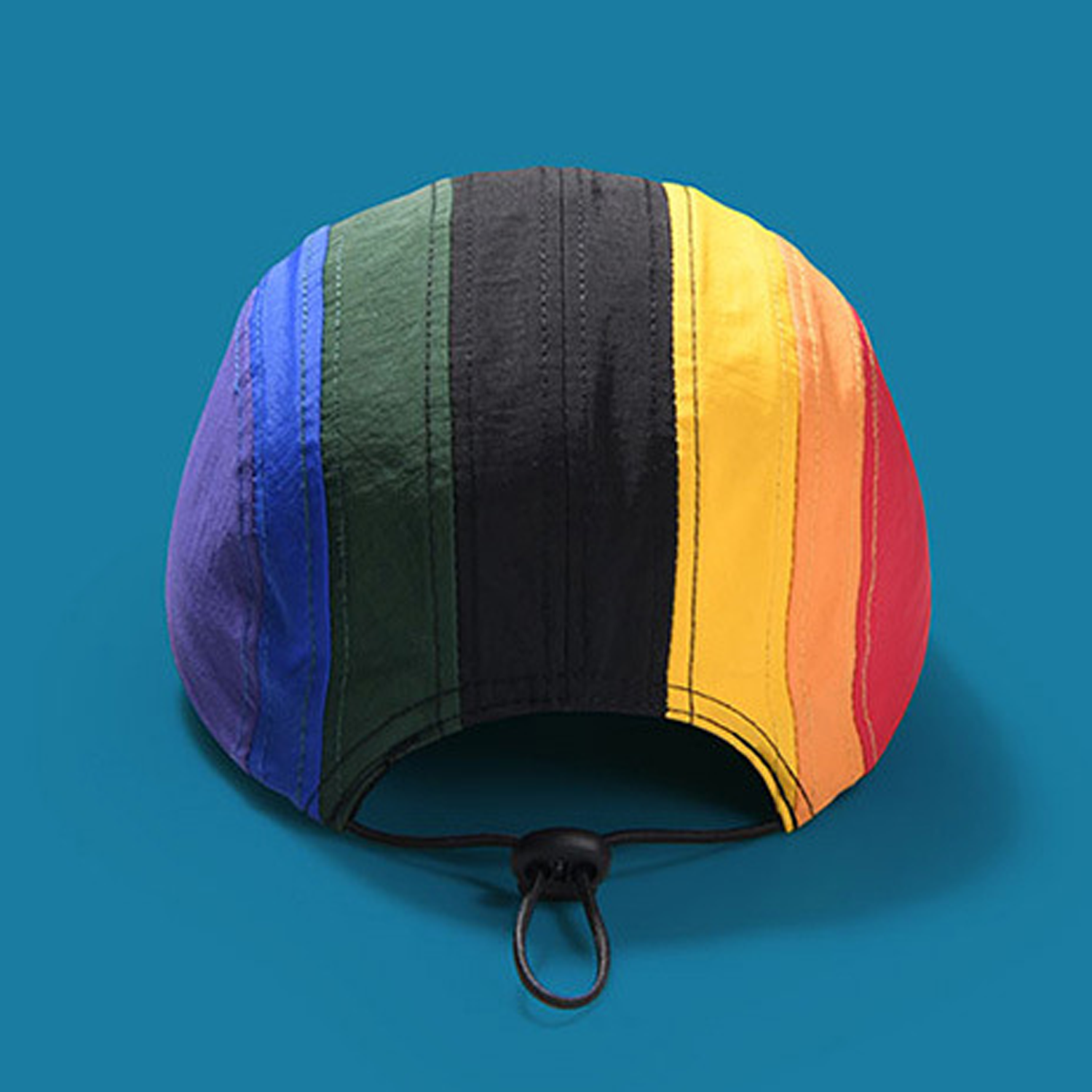 Rainbow Striped Lettered Baseball Caps Go With Everything 4