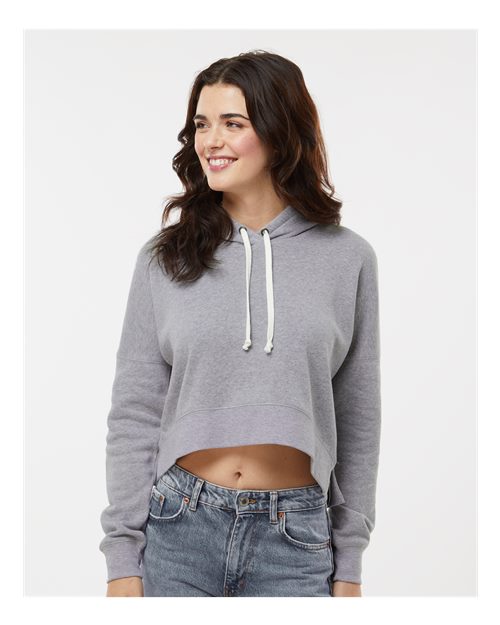Women's Crop Hooded Sweatshirt - 8853 26