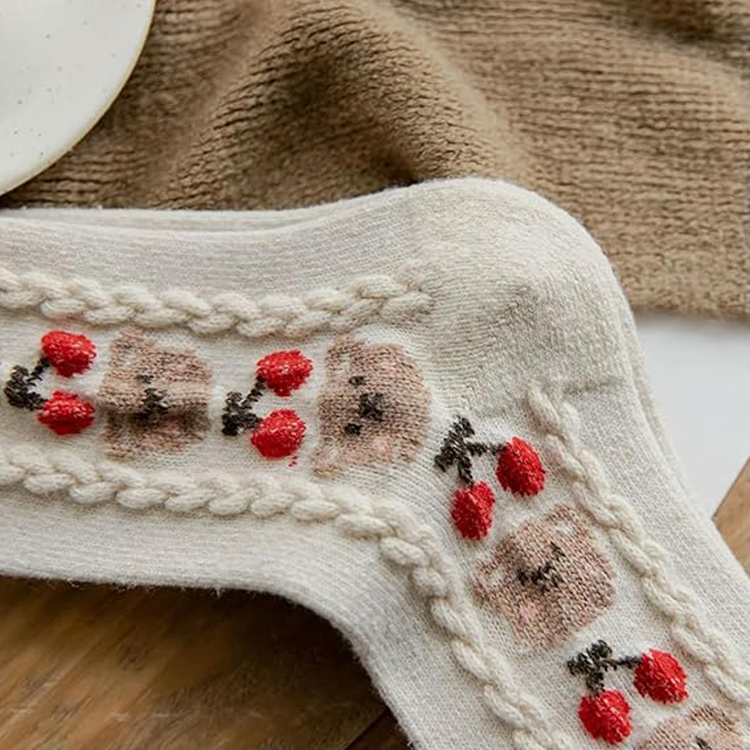 Cute Bear Socks 7