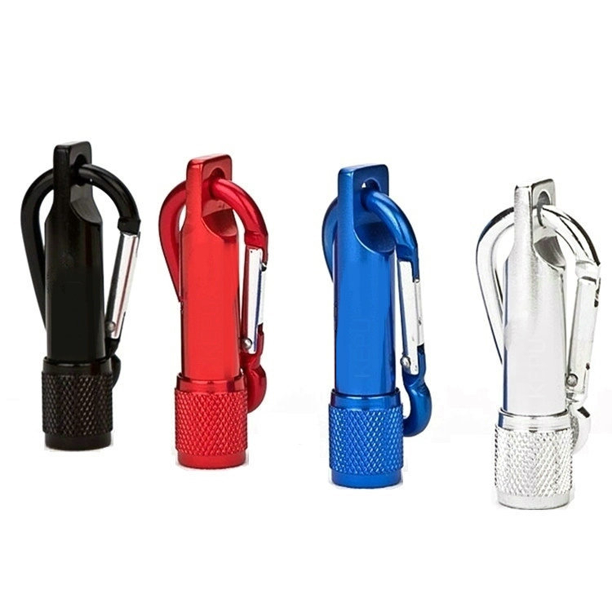 Compact LED Flashlight with Carabiner Clip 3