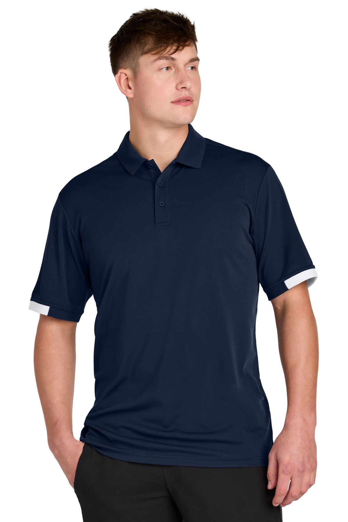 Sport-Tek Club Colorblock Polo ST444 22