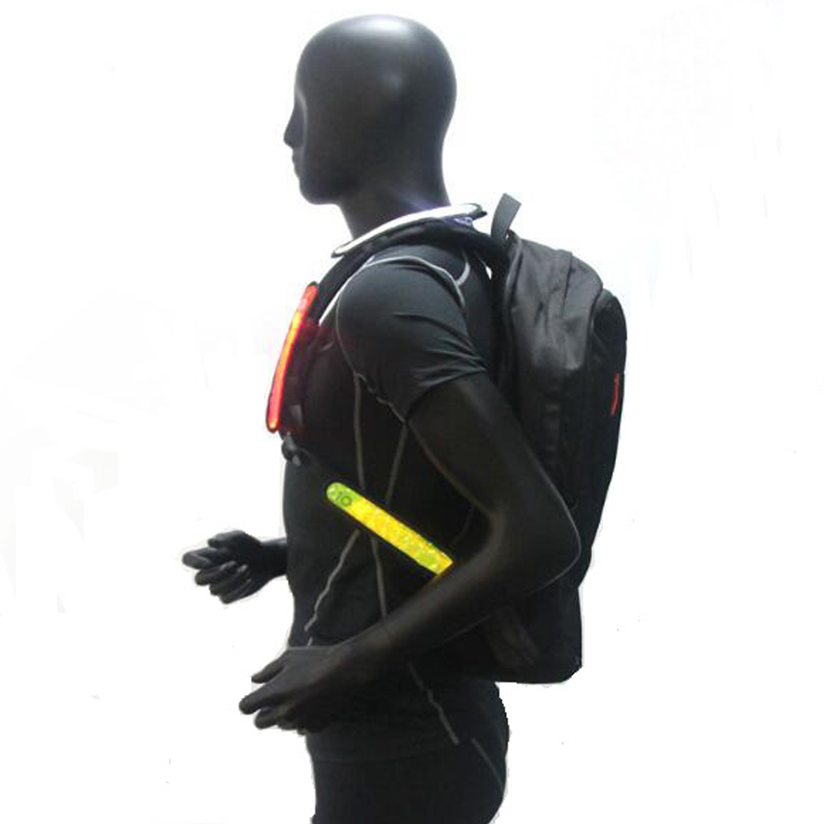 Light Up LED Reflective Safety Pendant 2