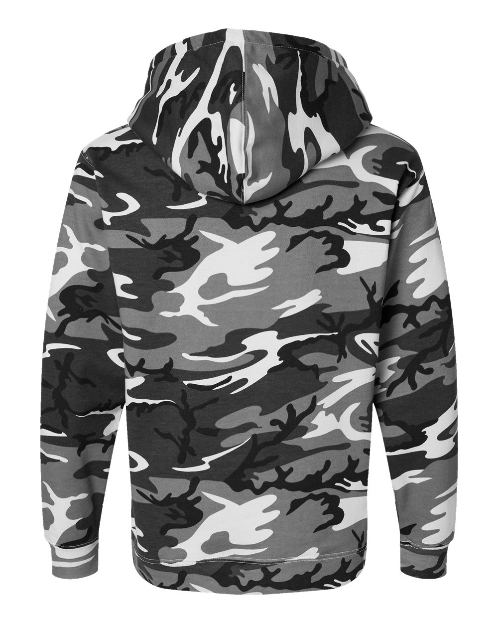 Unisex Camo Fleece Hoodie Sweatshirt - 3969 16