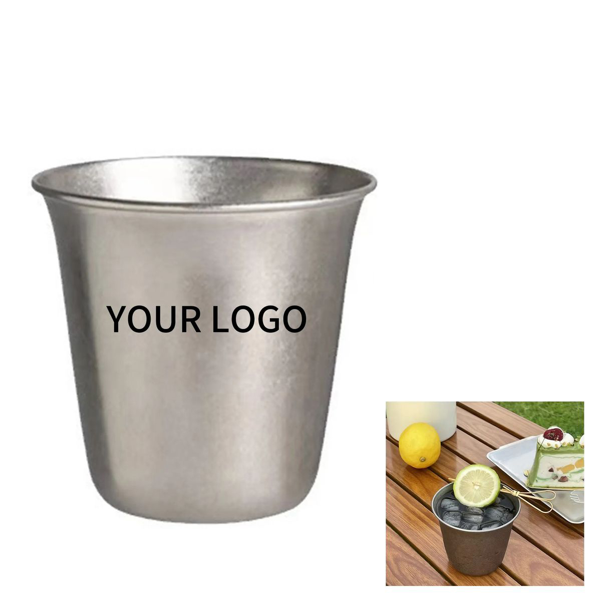 Reusable Stainless Steel Cup for Beverages 1