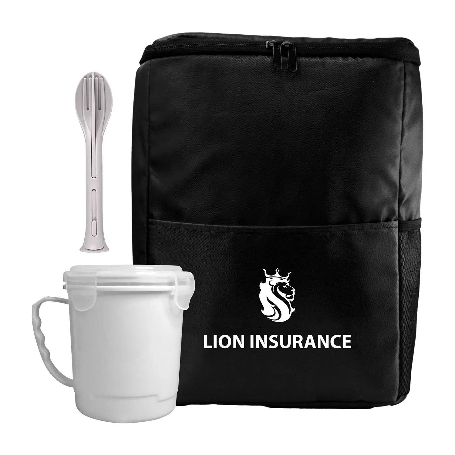 Sporty Recycled Soup & Utensil Set 4