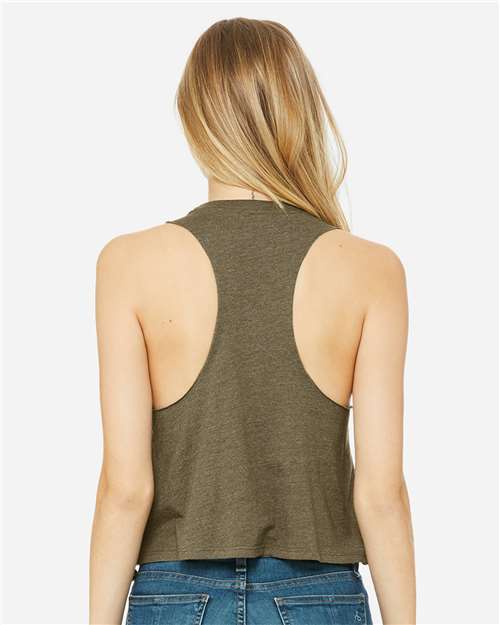 Women's Racerback Crop Tank - 6682 90