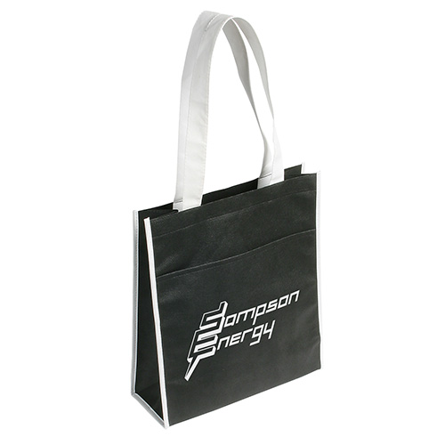 Peak Non-Woven Tote Bag with Pocket 52