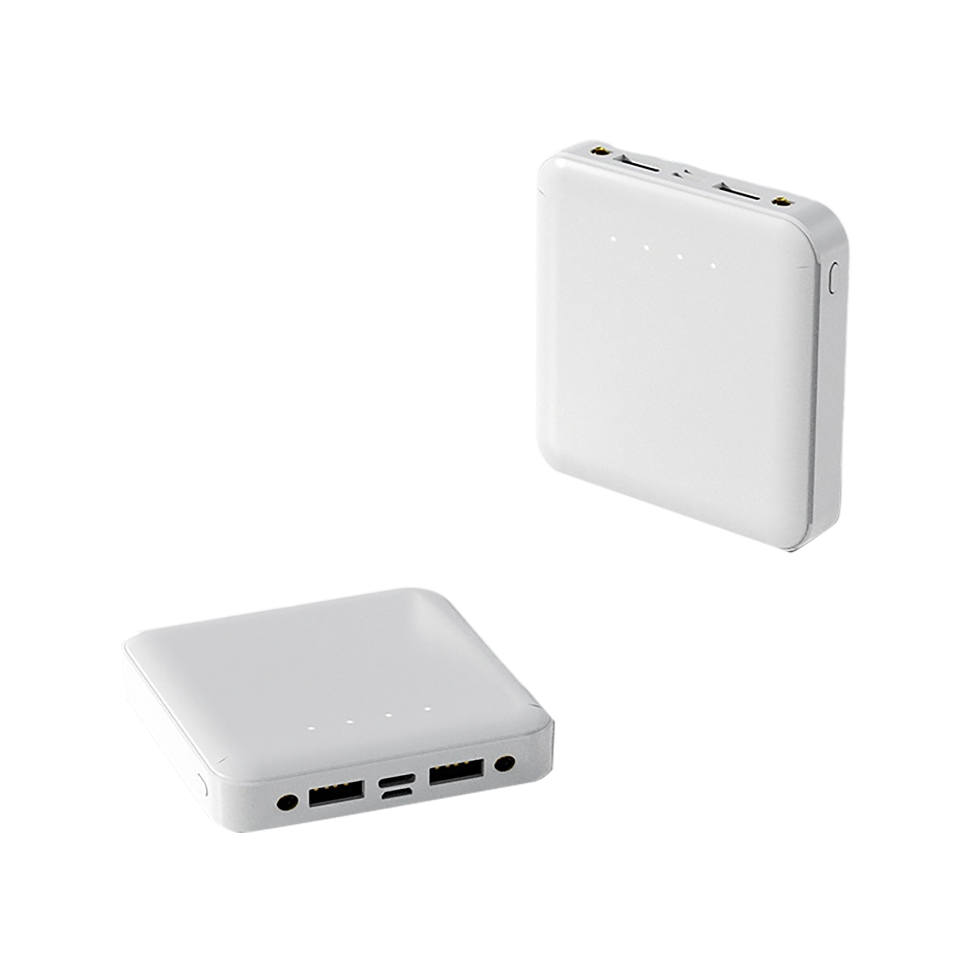5000mAh Portable Power Bank with Built-in Charging Cables 5
