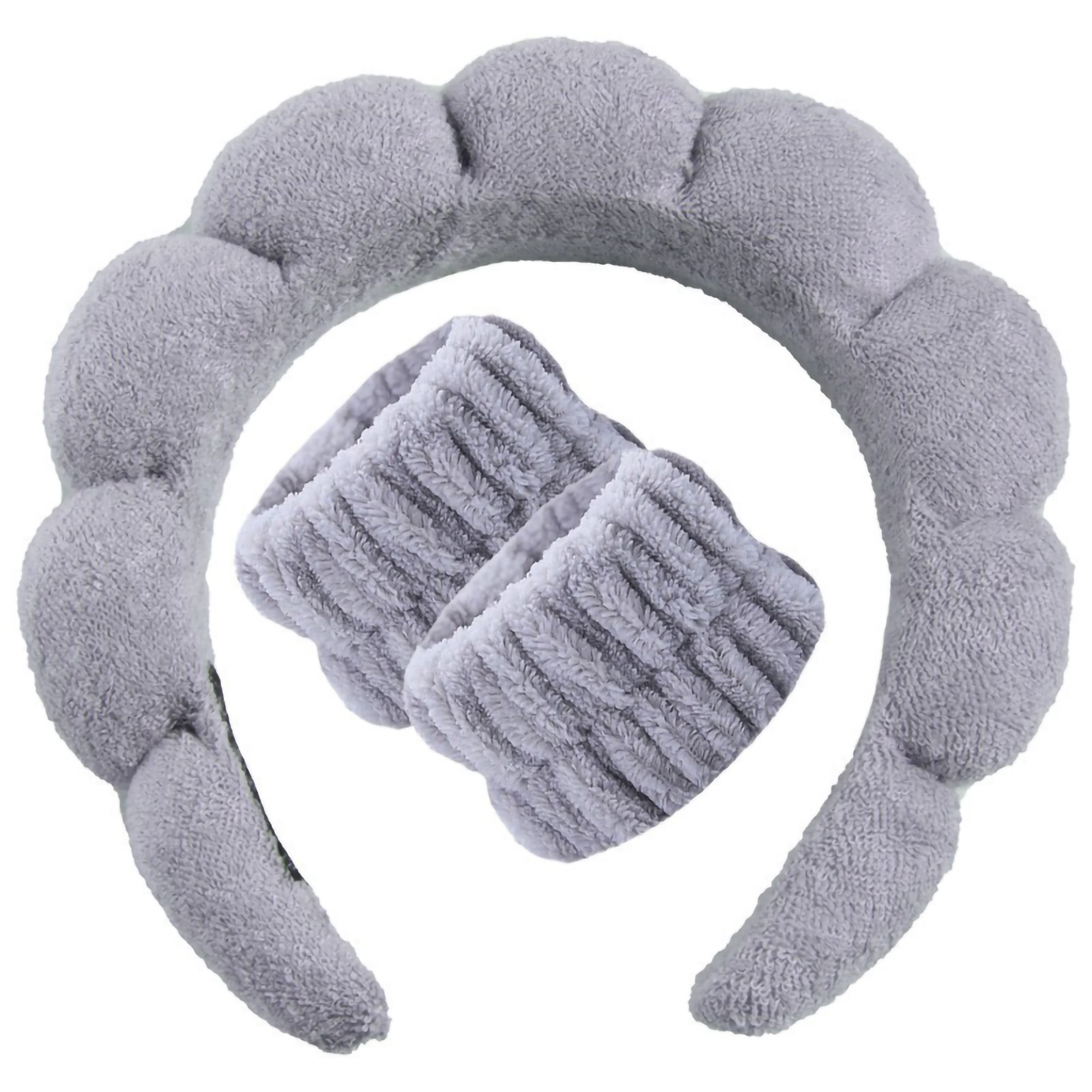 MOQ50 Terry Cloth Spa Cloud Headband 6