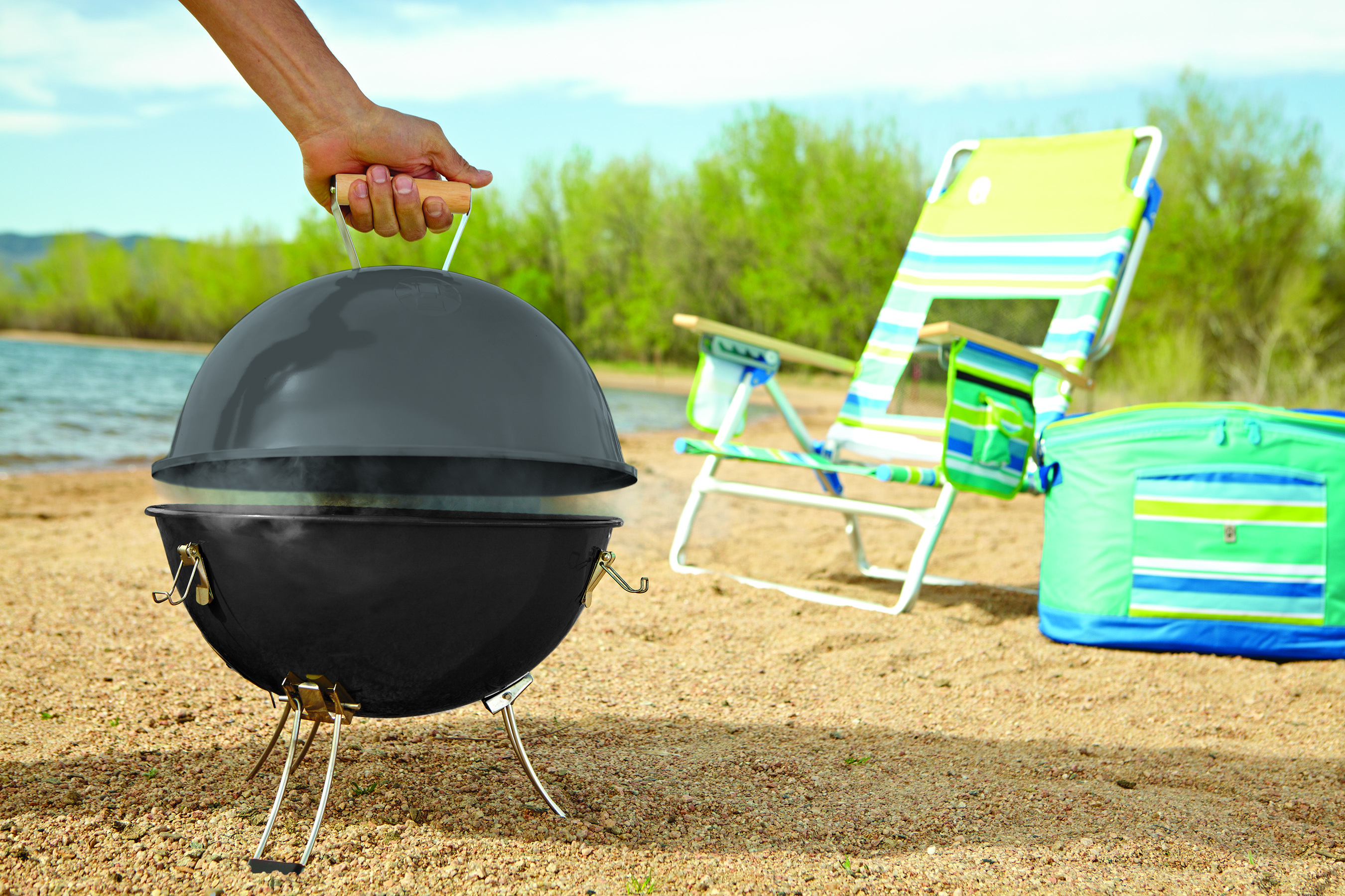 Party Ball Charcoal Grill With Cover